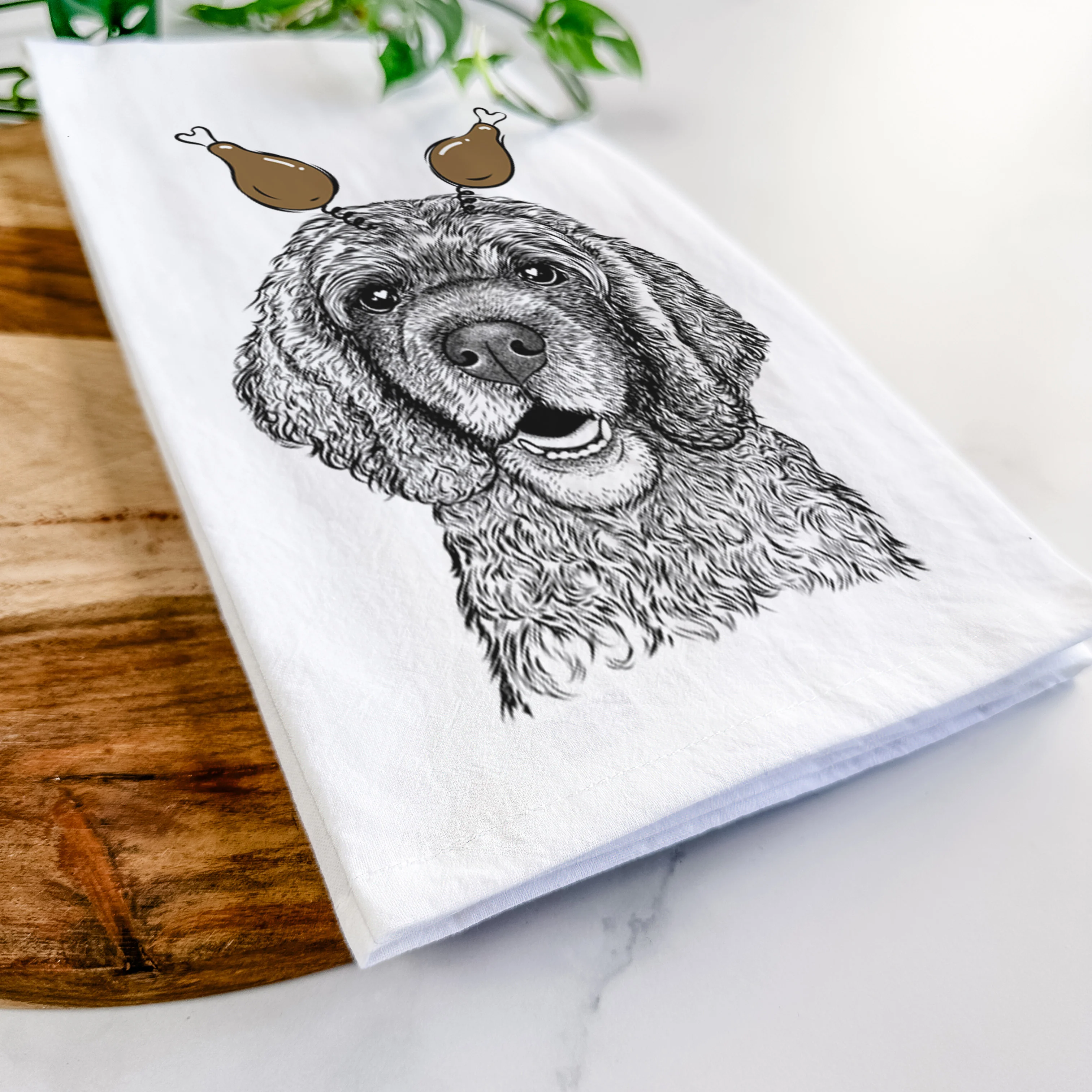 Fannie Mae the Cocker Spaniel Tea Towel - Image 11