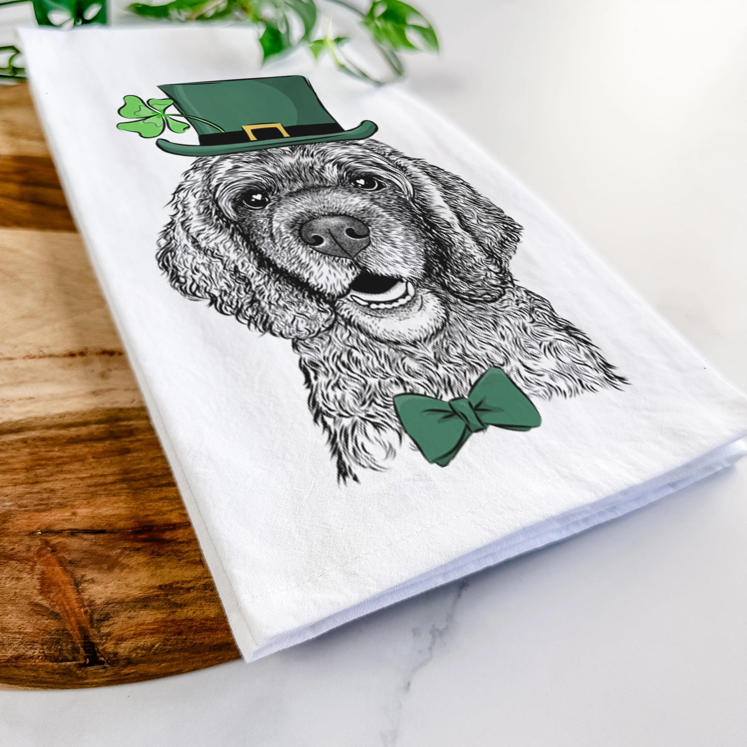 Fannie Mae the Cocker Spaniel Tea Towel - Image 13