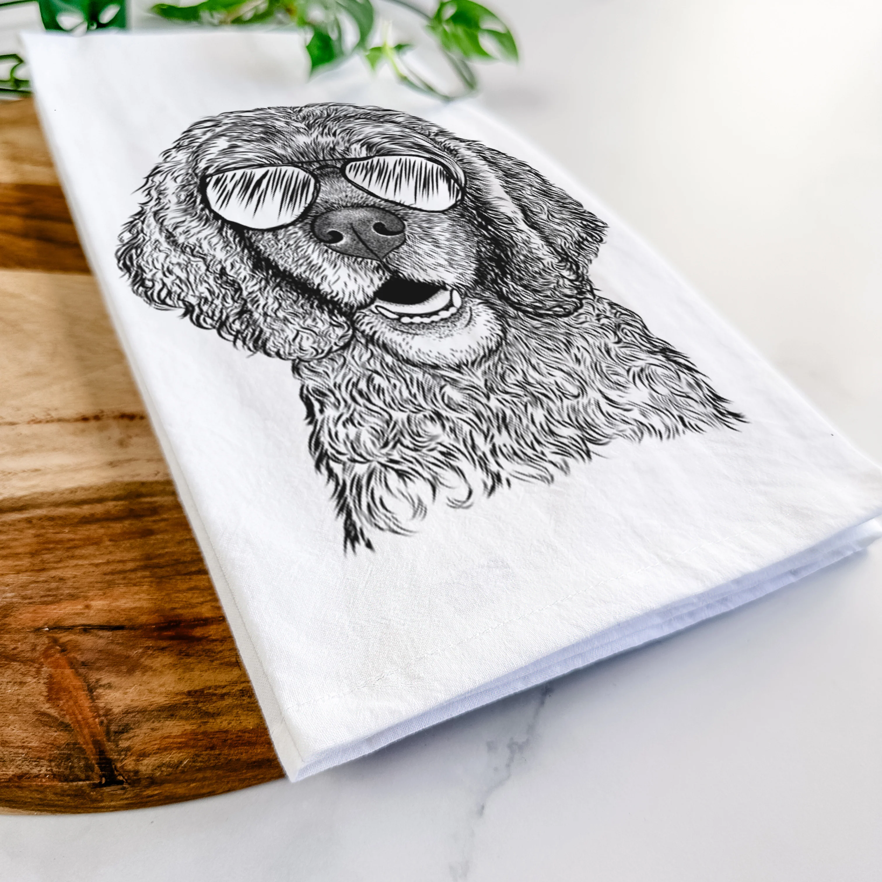 Fannie Mae the Cocker Spaniel Tea Towel - Image 6