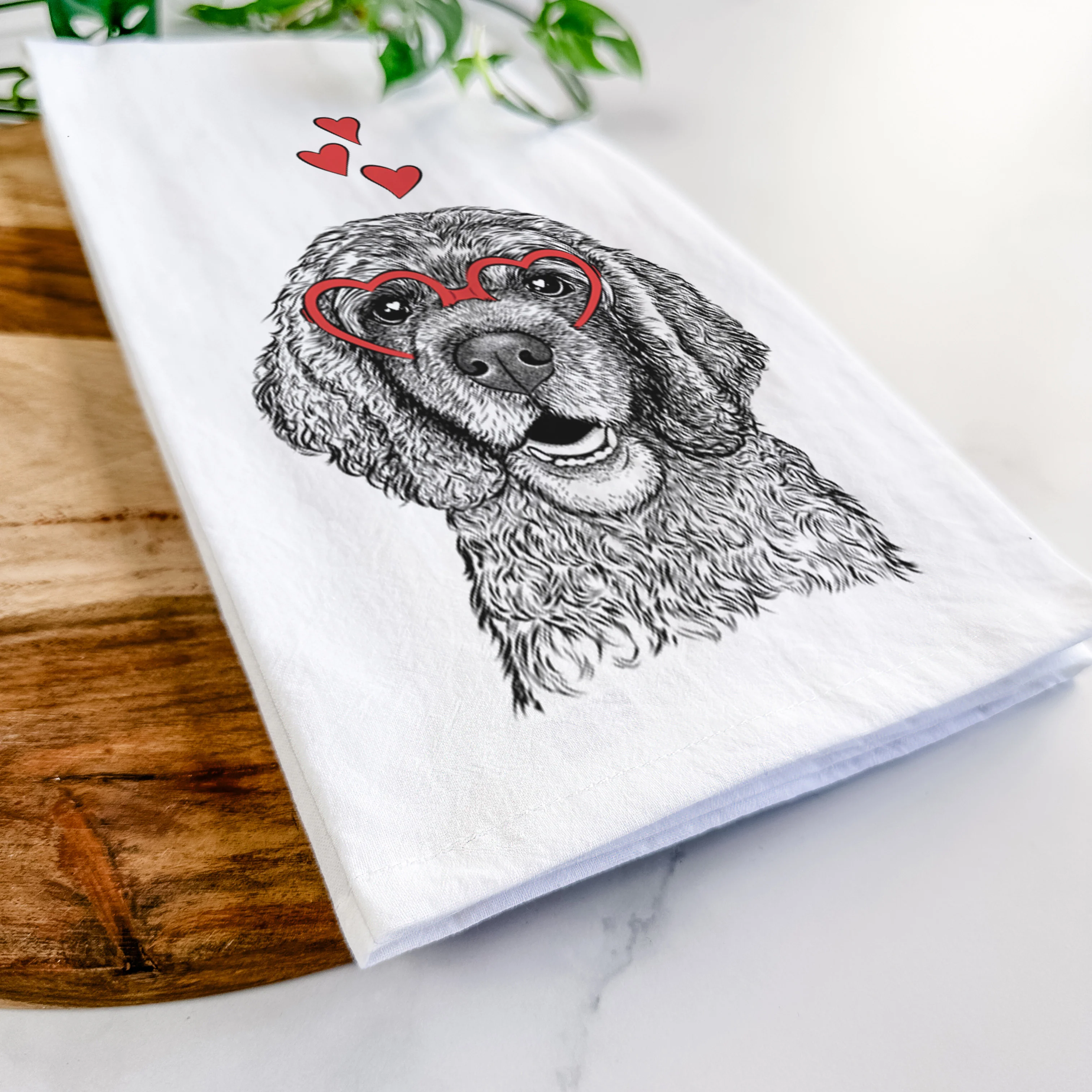 Fannie Mae the Cocker Spaniel Tea Towel - Image 7