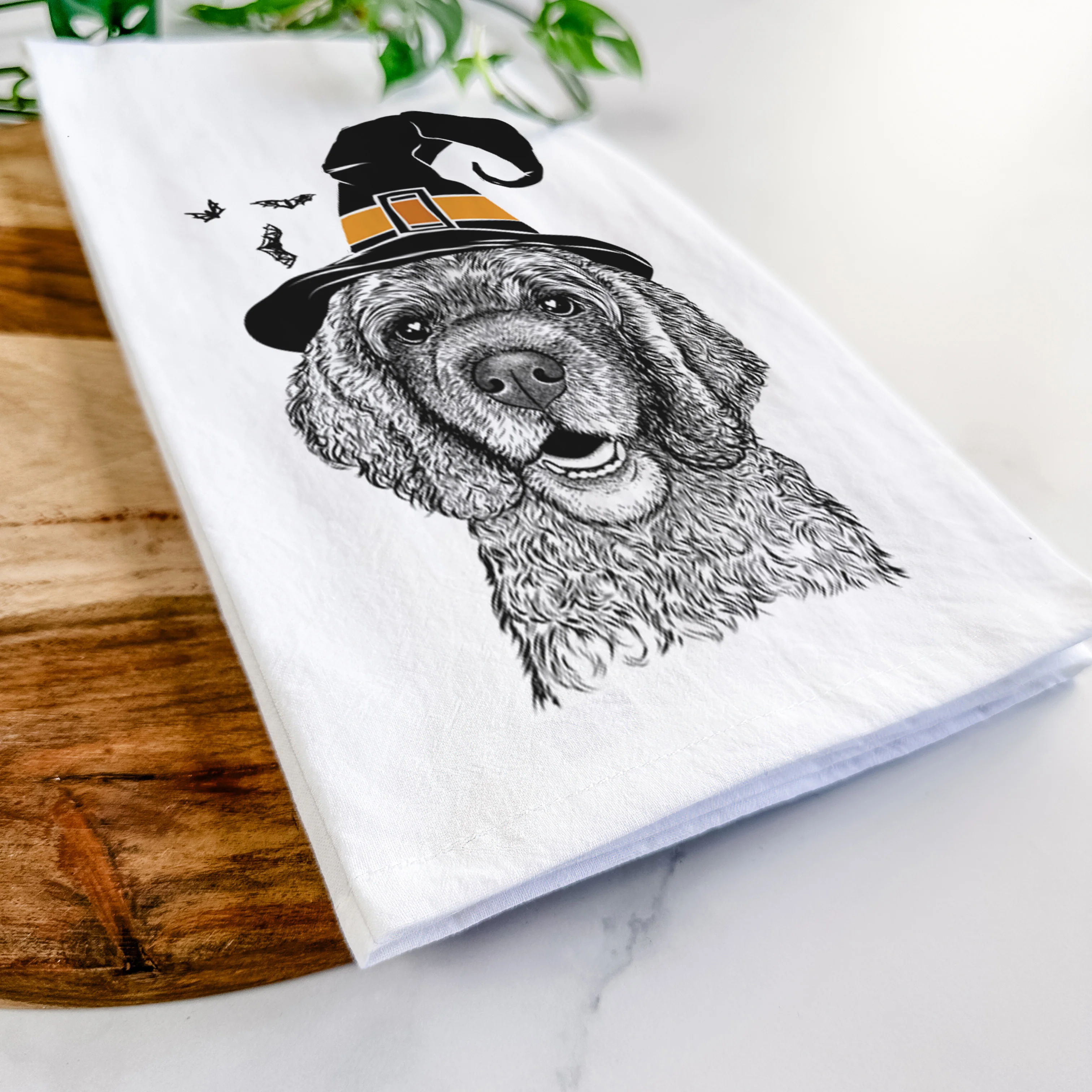 Fannie Mae the Cocker Spaniel Tea Towel - Image 8