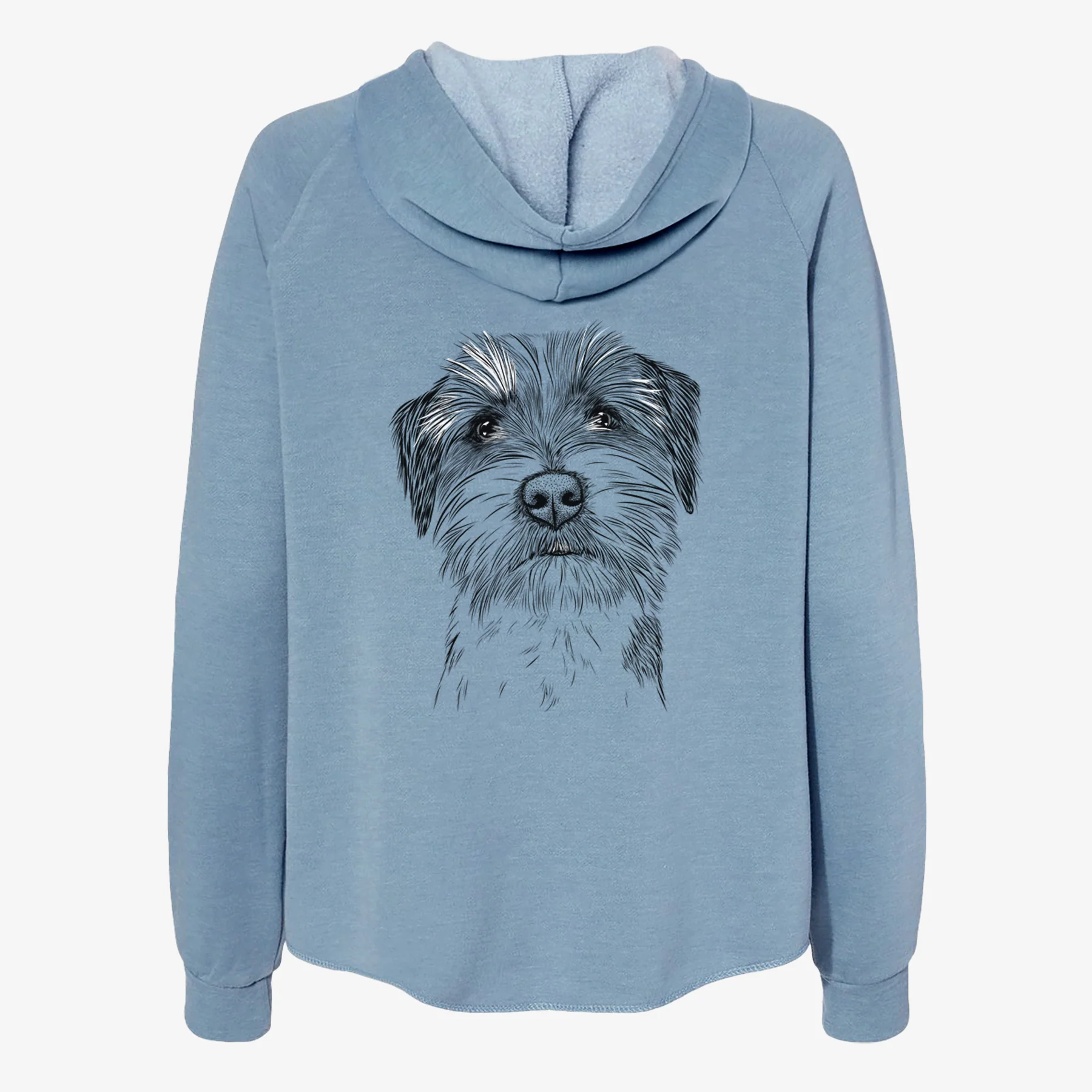 Feis the Parson Russell Terrier - Women's Cali Wave Zip-Up Sweatshirt - Image 6