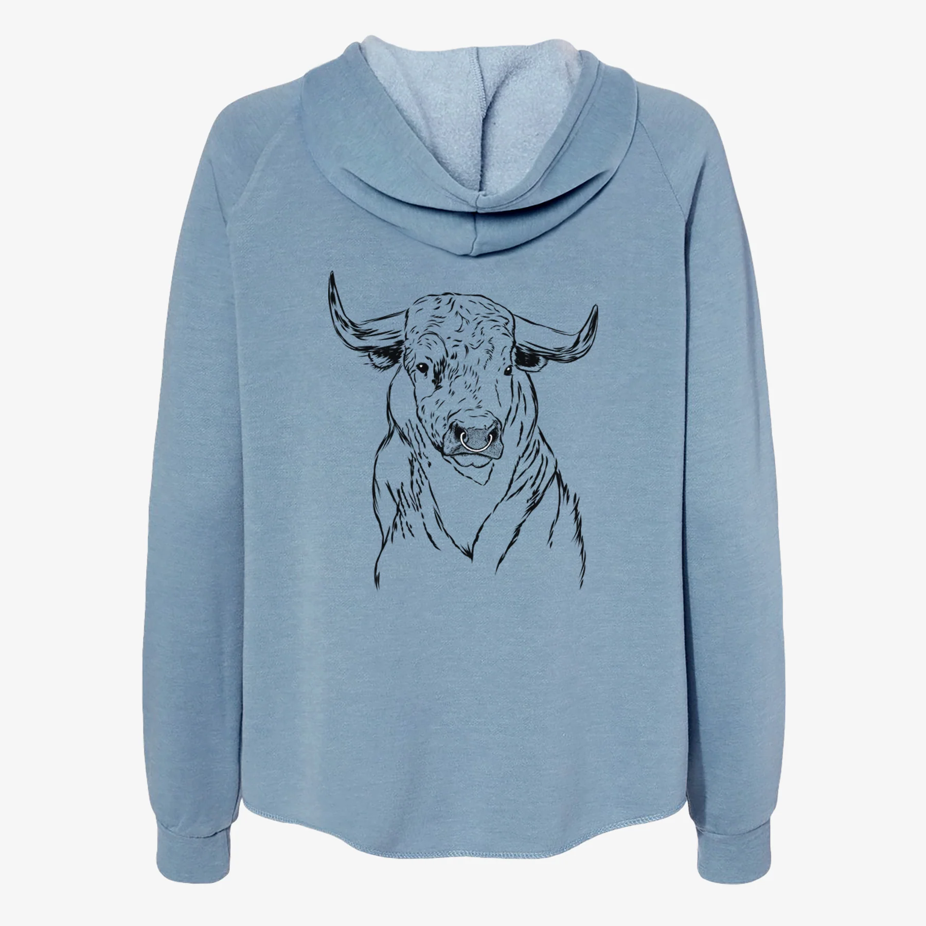 Ferdinand the Bull - Women's Cali Wave Zip-Up Sweatshirt - Image 6