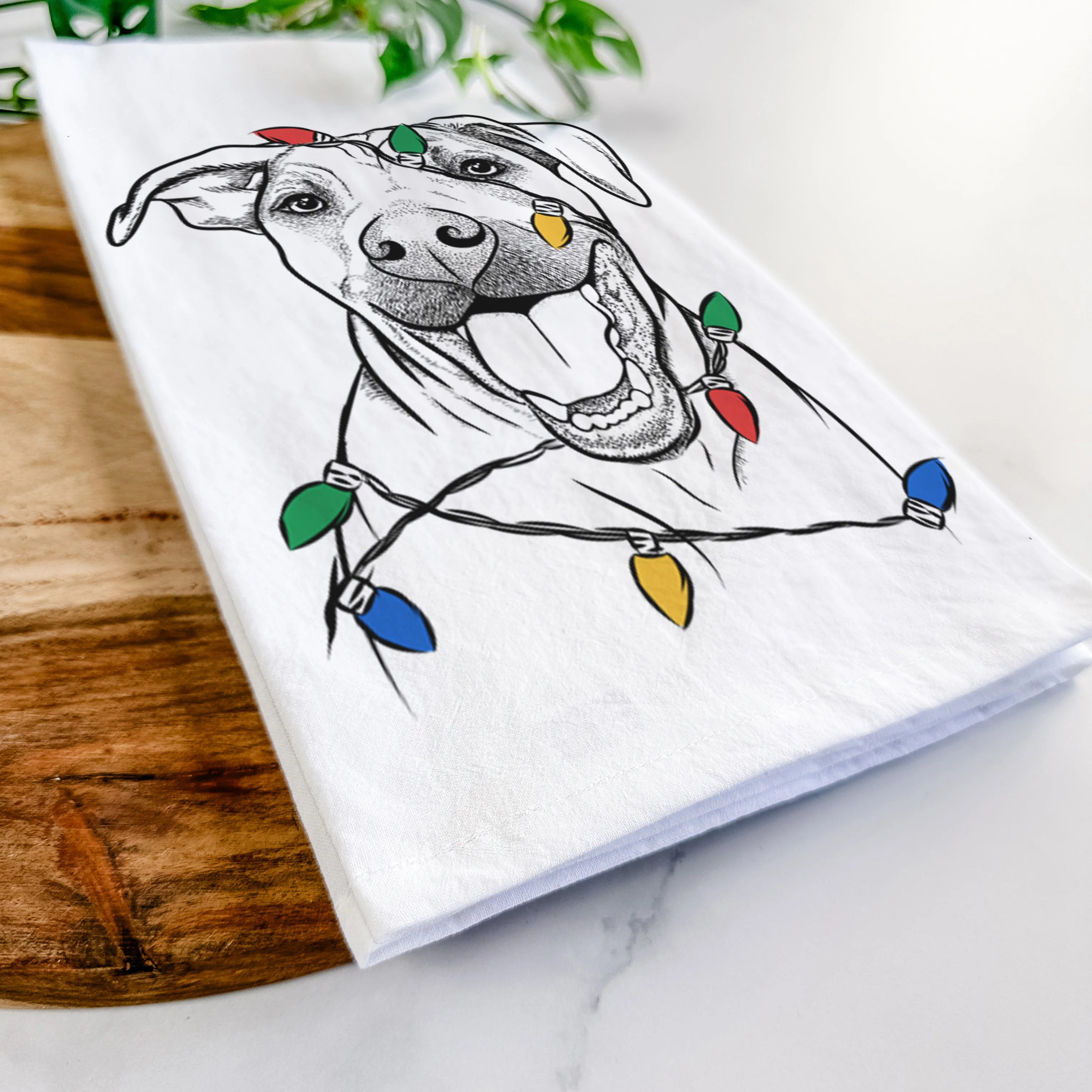 Finn the Hound Mix Tea Towel - Image 10