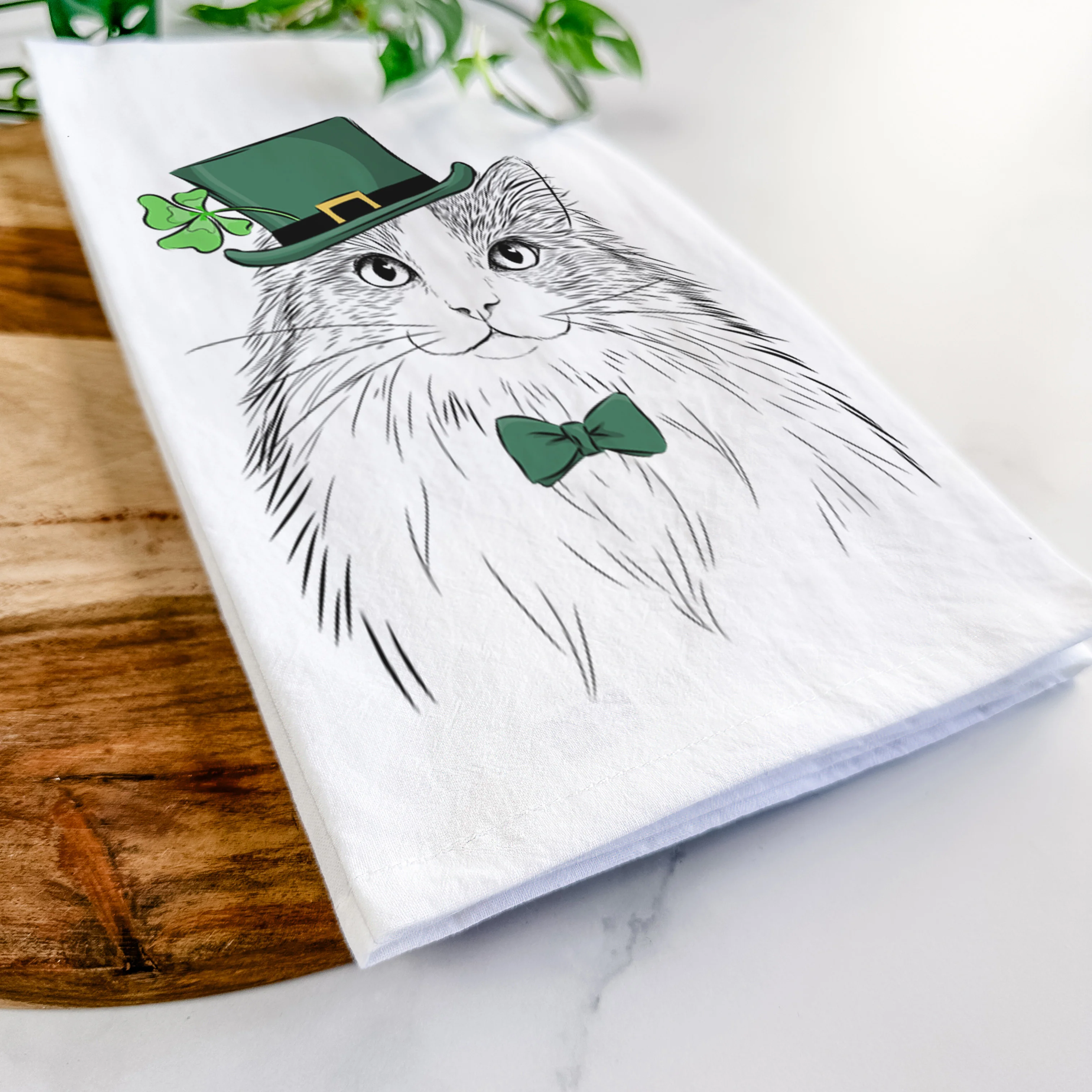 Fiona the Ragdoll Cat Tea Towel - Image 13