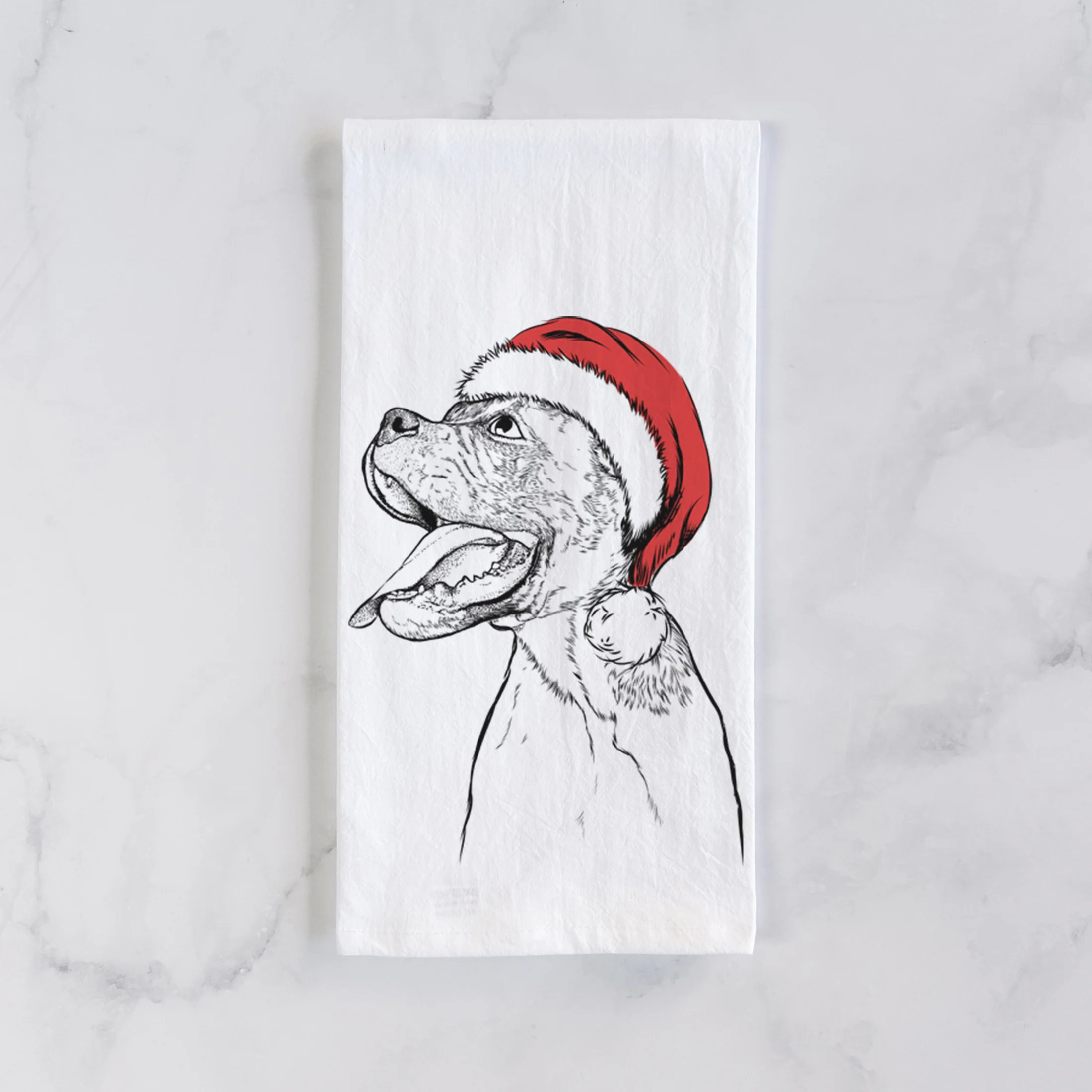 Floyd the Boxer Tea Towel - Image 2