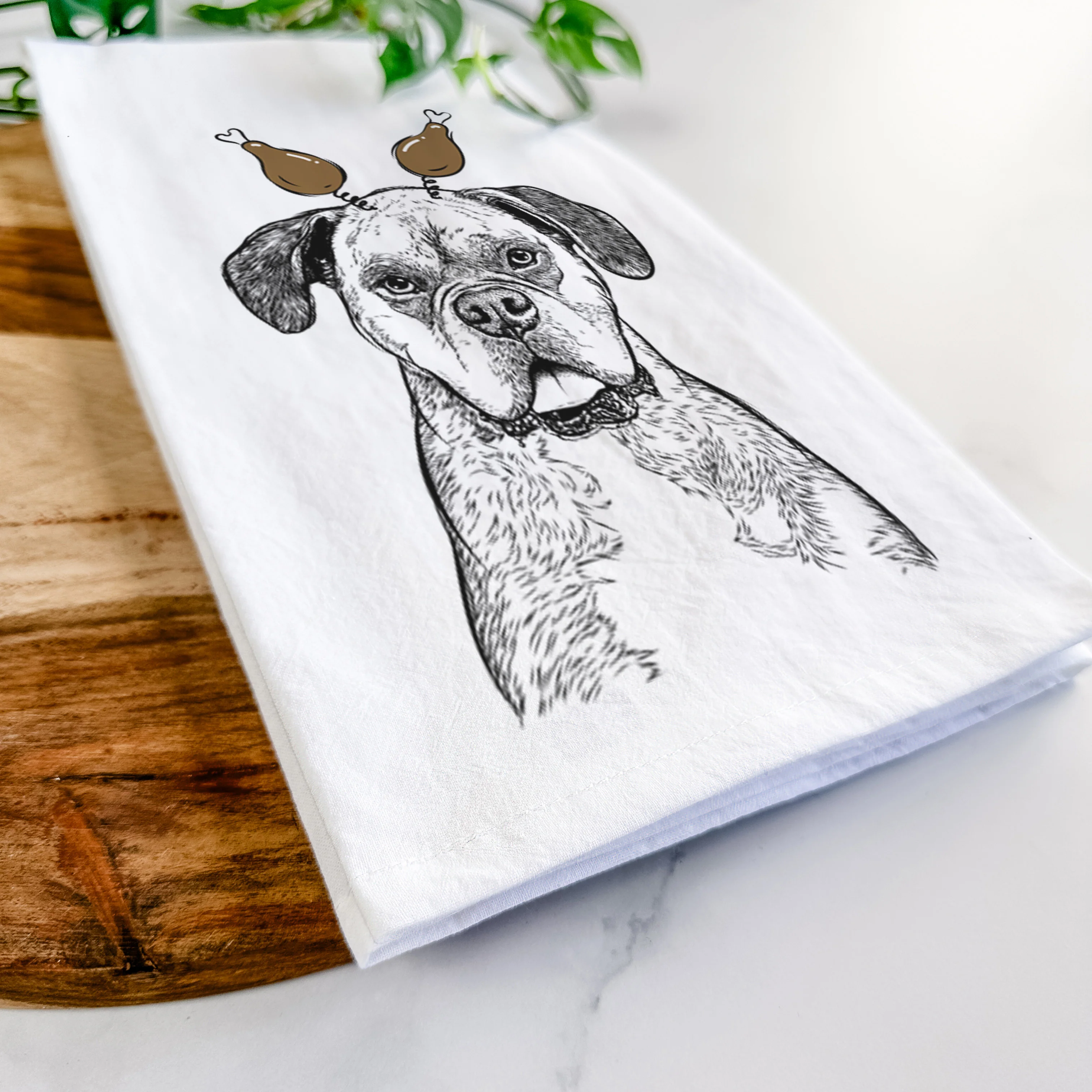 Floydie Bear the Boxer Tea Towel - Image 11