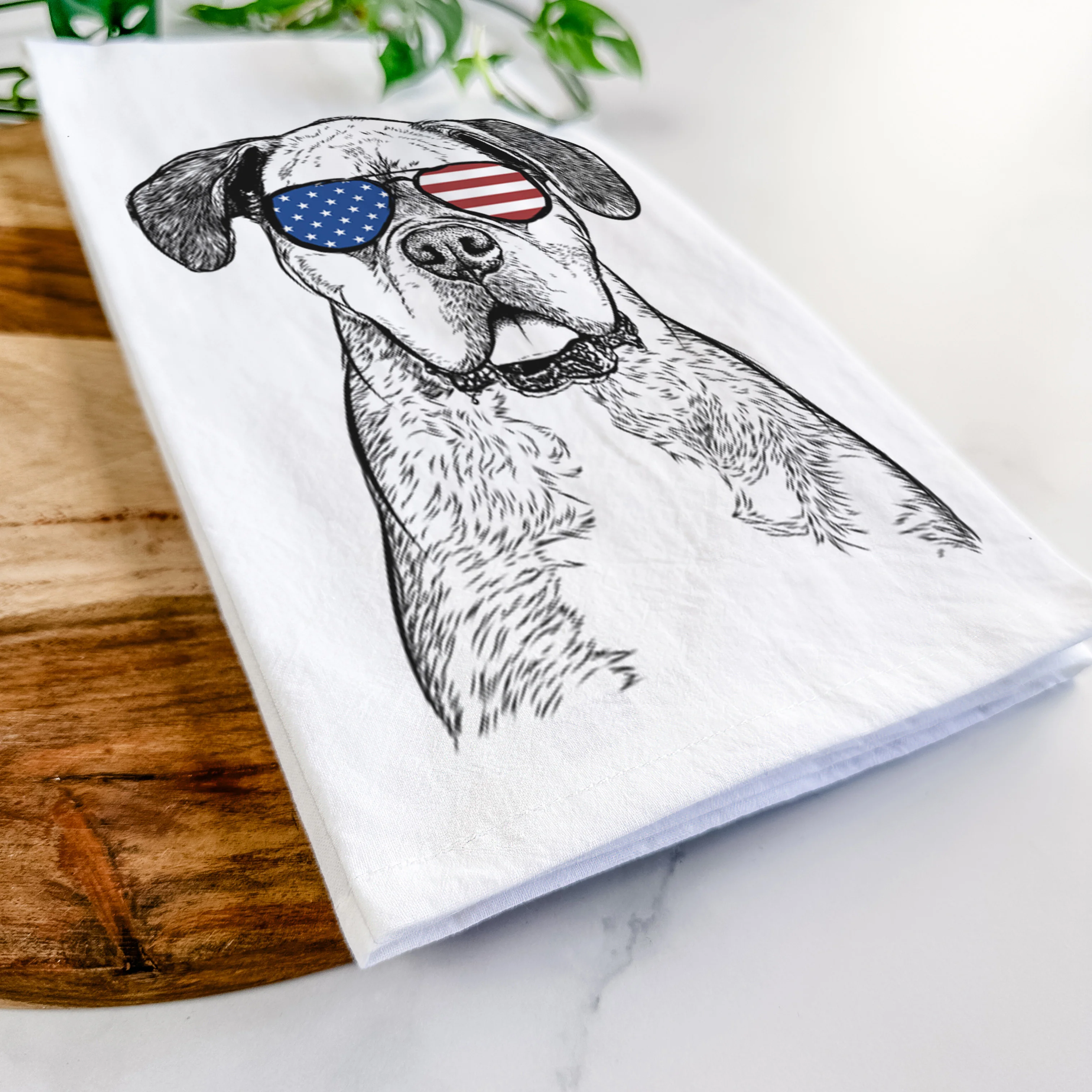Floydie Bear the Boxer Tea Towel - Image 12