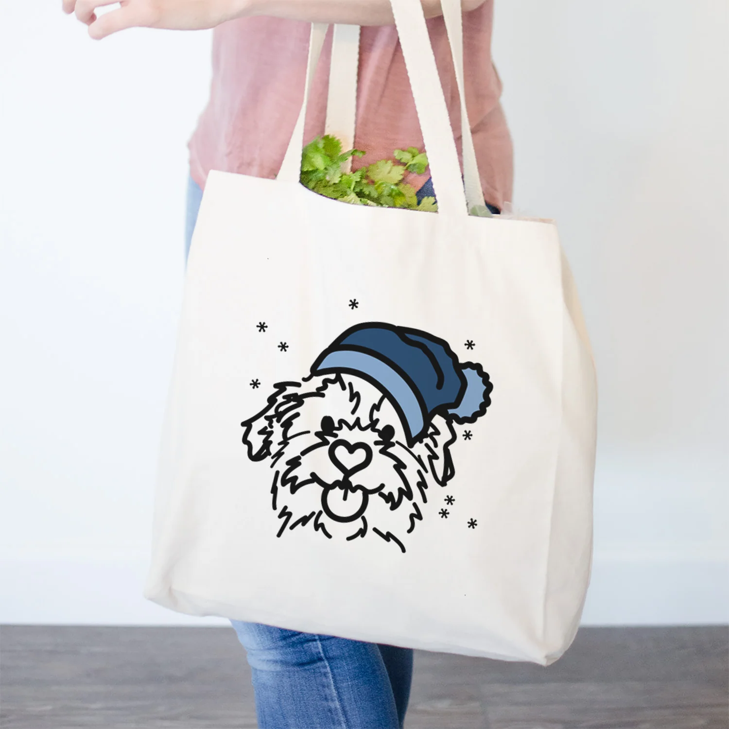 Frosty Mixed Breed - Bea - Tote Bag