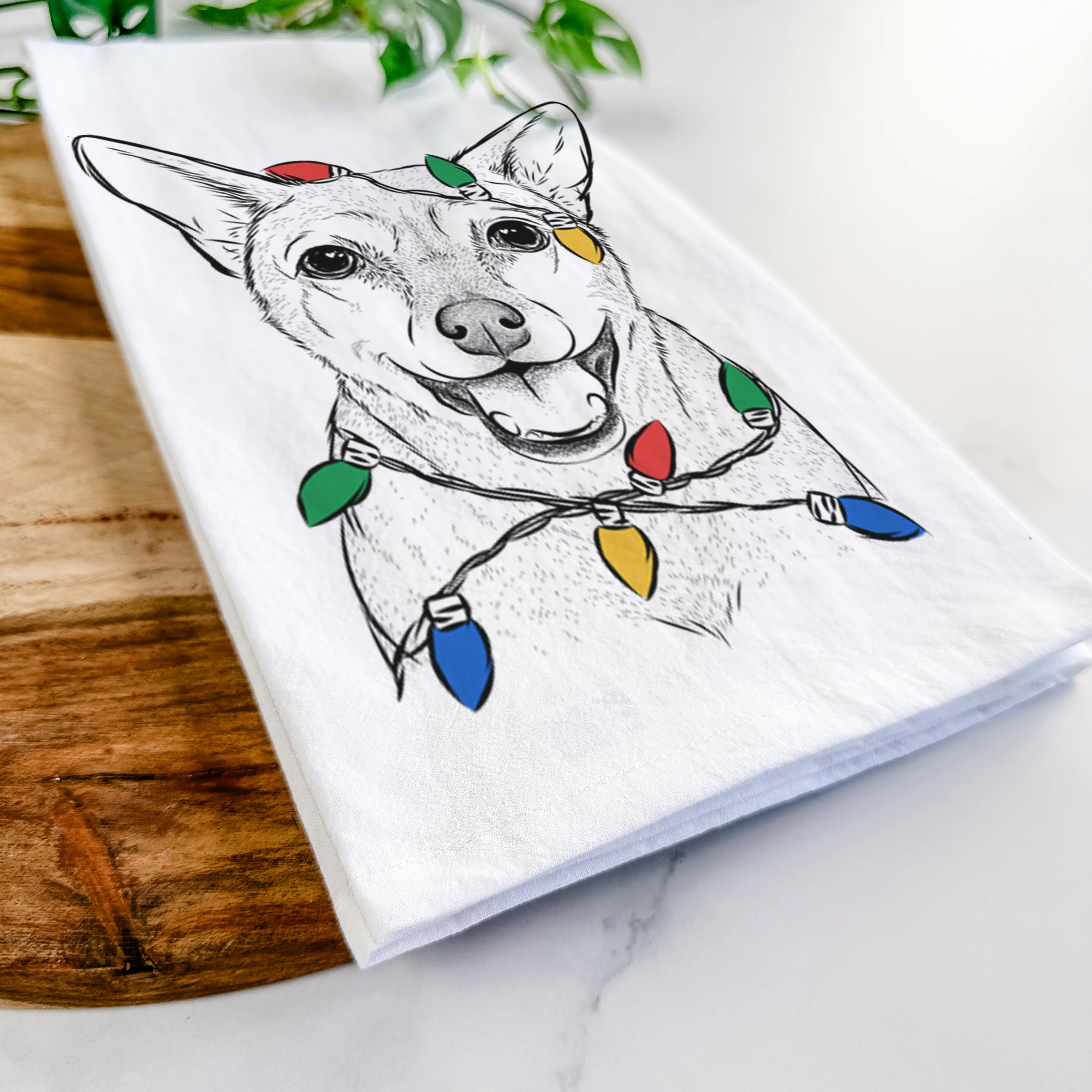 Georgie the Chiweenie Tea Towel - Image 10