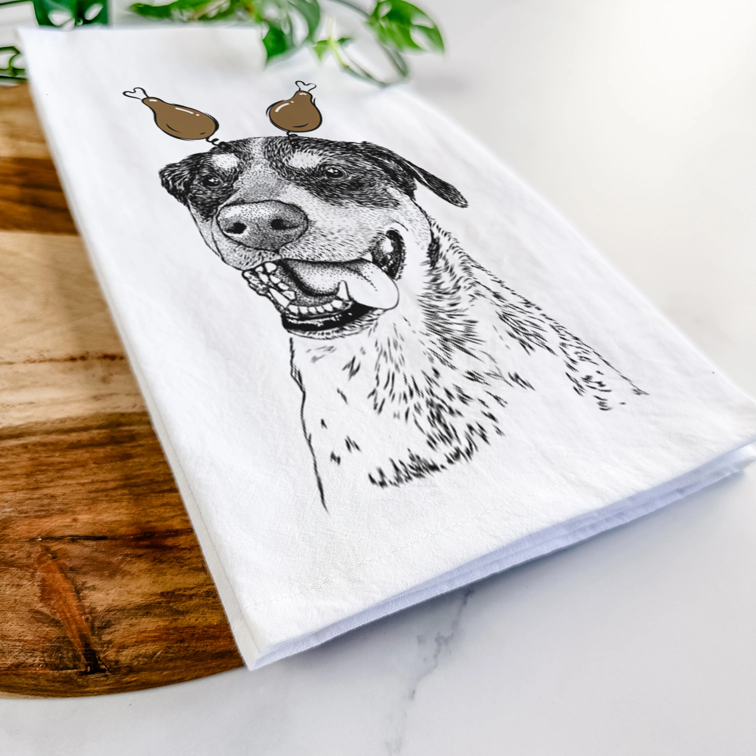 Gerti the Mixed Breed Tea Towel - Image 11
