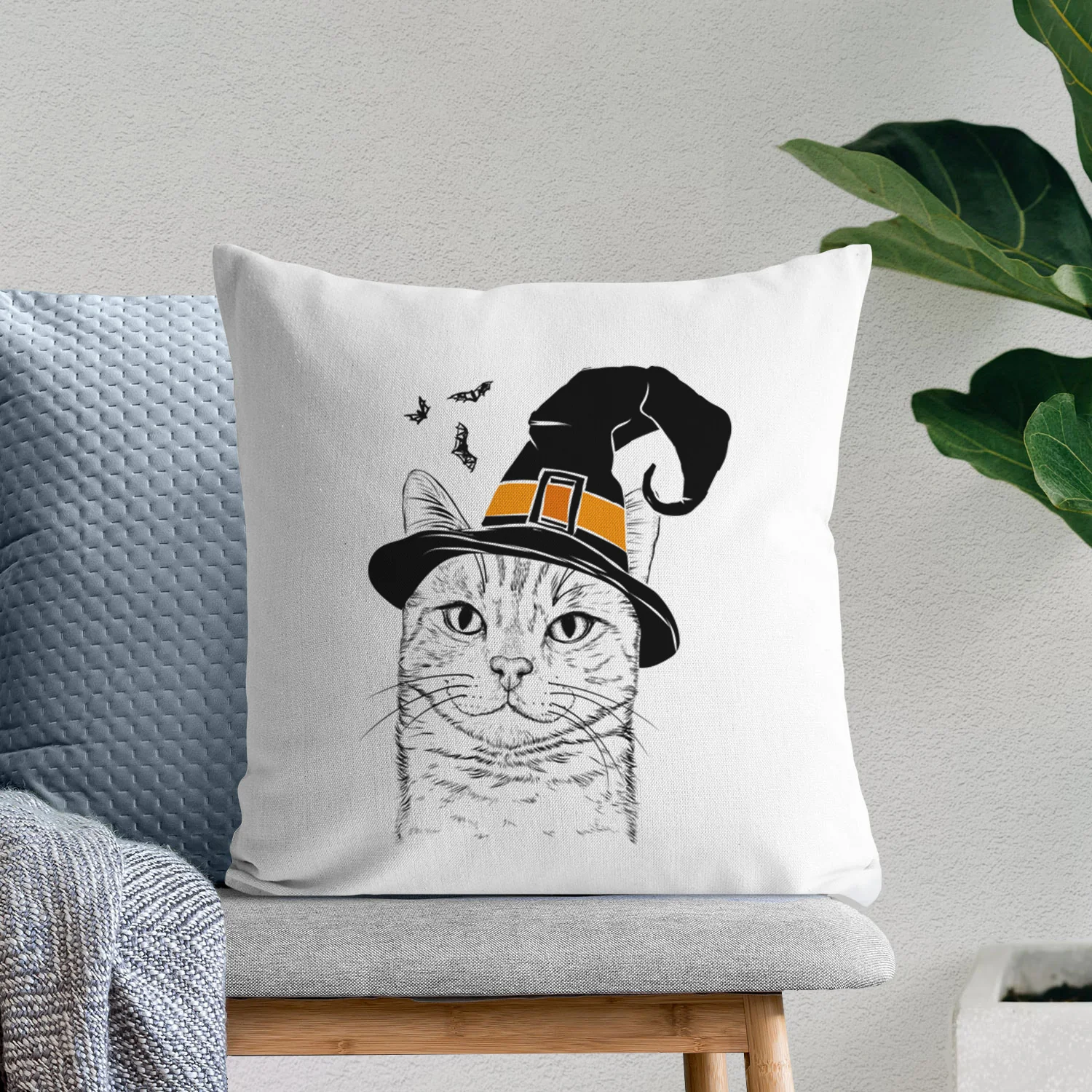 Ginger Tom the Tabby Cat - Throw Pillow Cover - Image 8