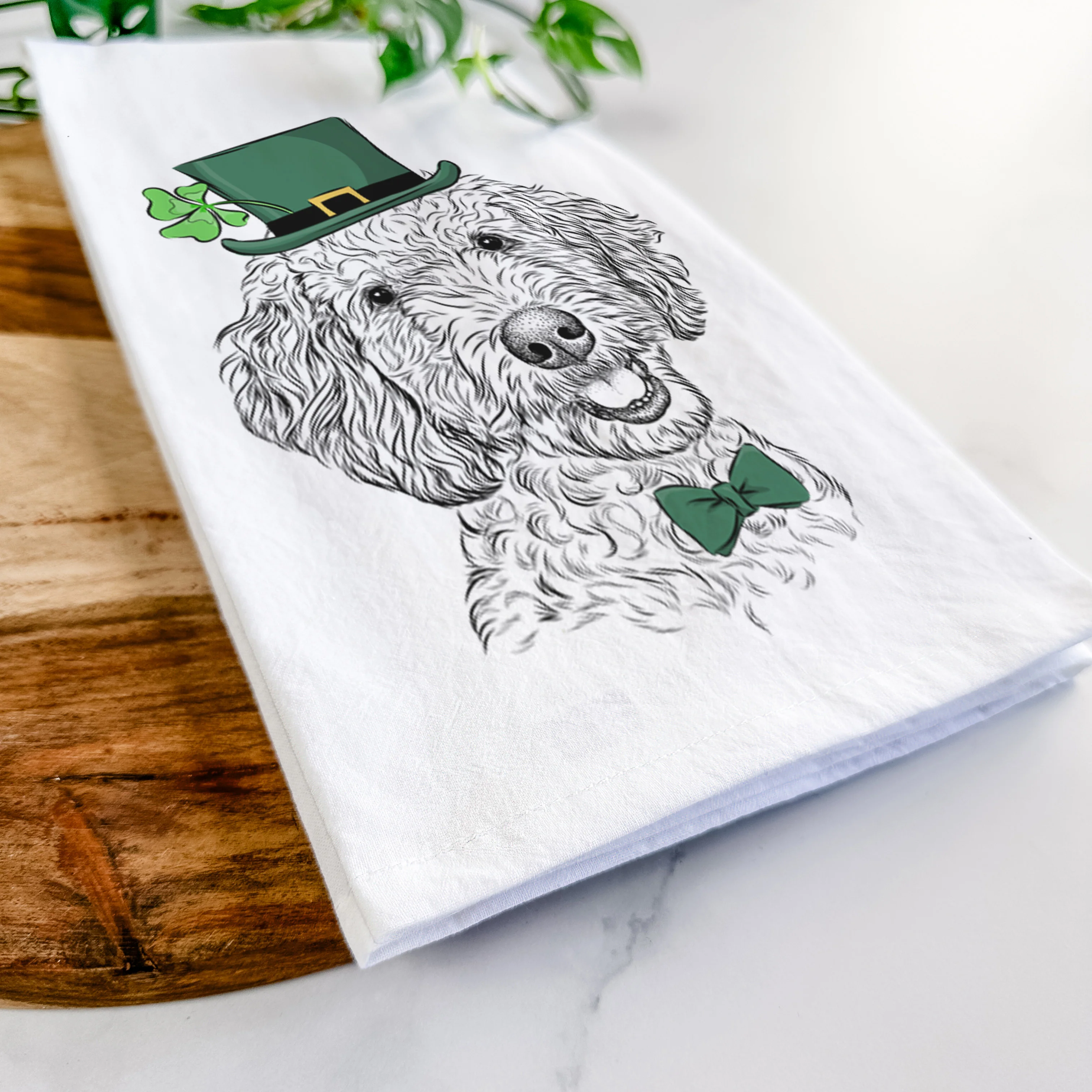 Gizmo the Goldendoodle Tea Towel - Image 13