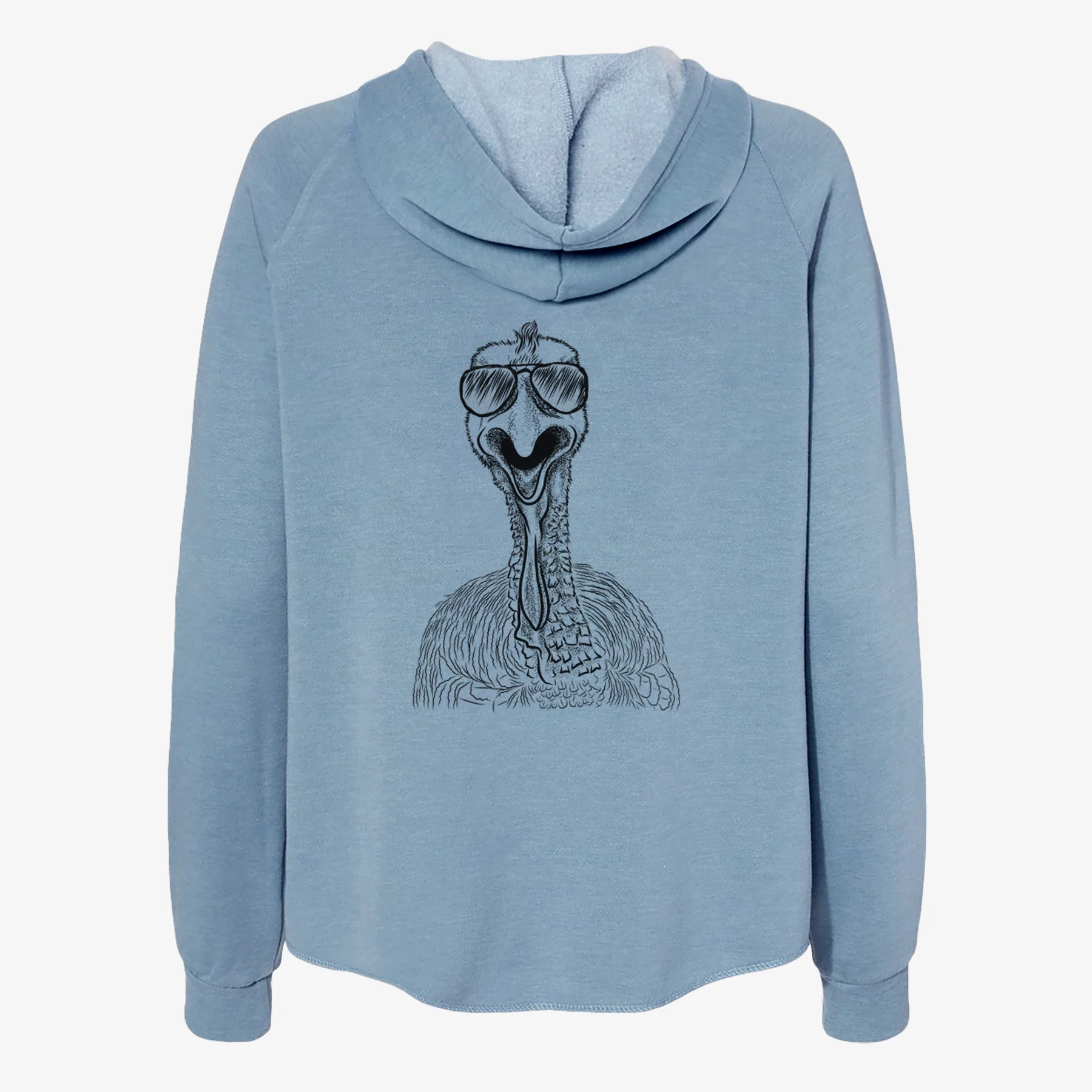 Gobble the Turkey - Women's Cali Wave Zip-Up Sweatshirt - Image 9