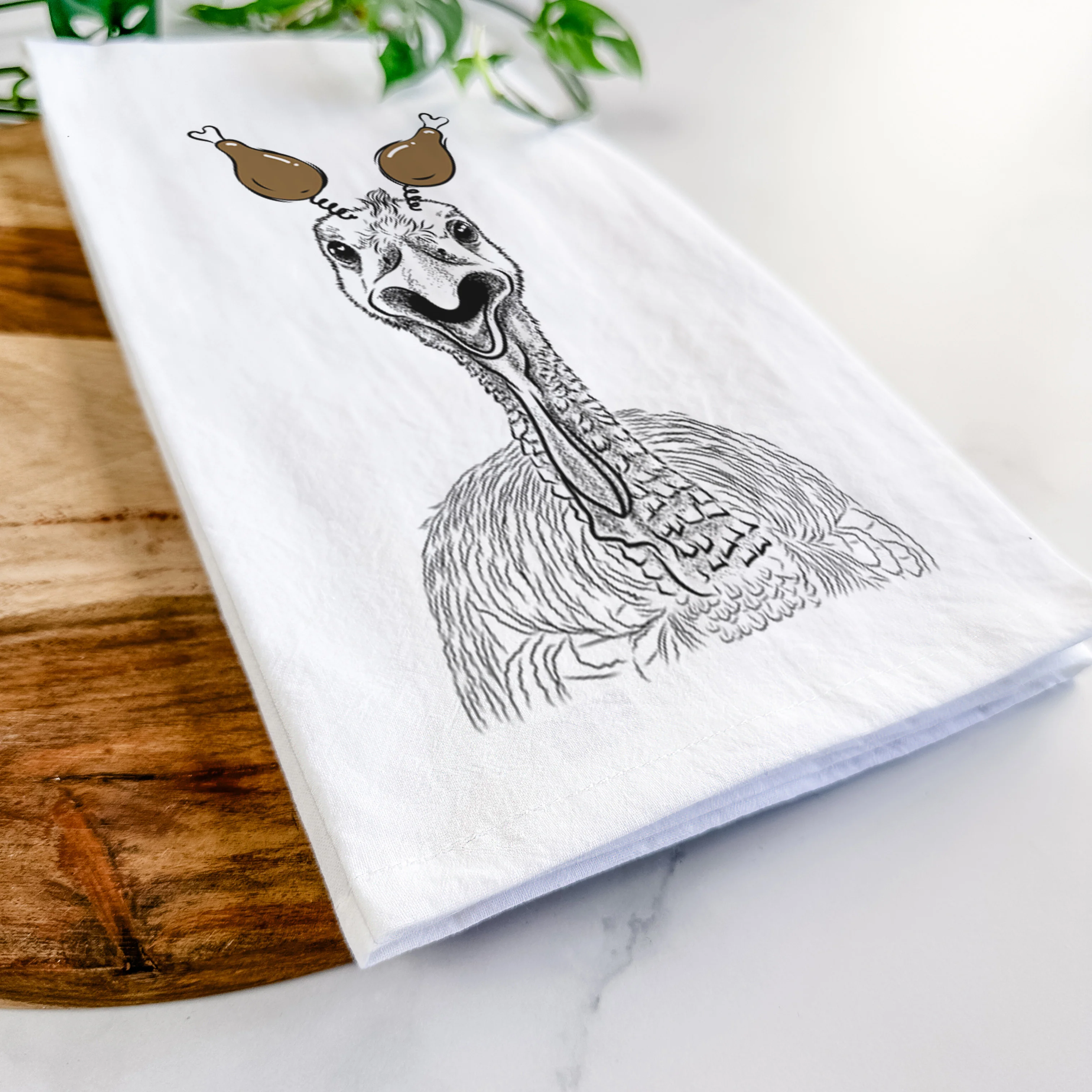 Gobble the Turkey Tea Towel - Image 11