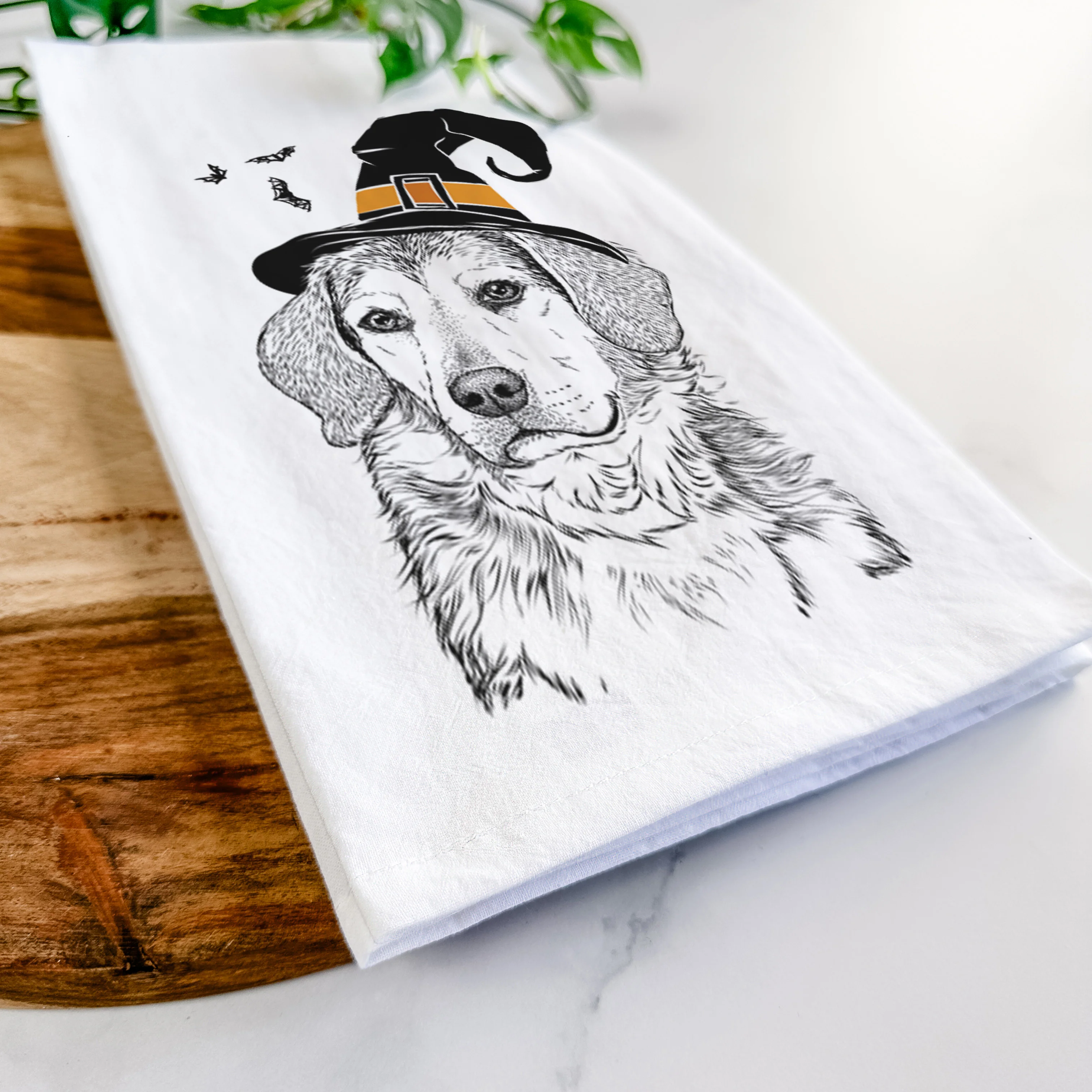 Gunner the Beagle Mix Tea Towel - Image 8