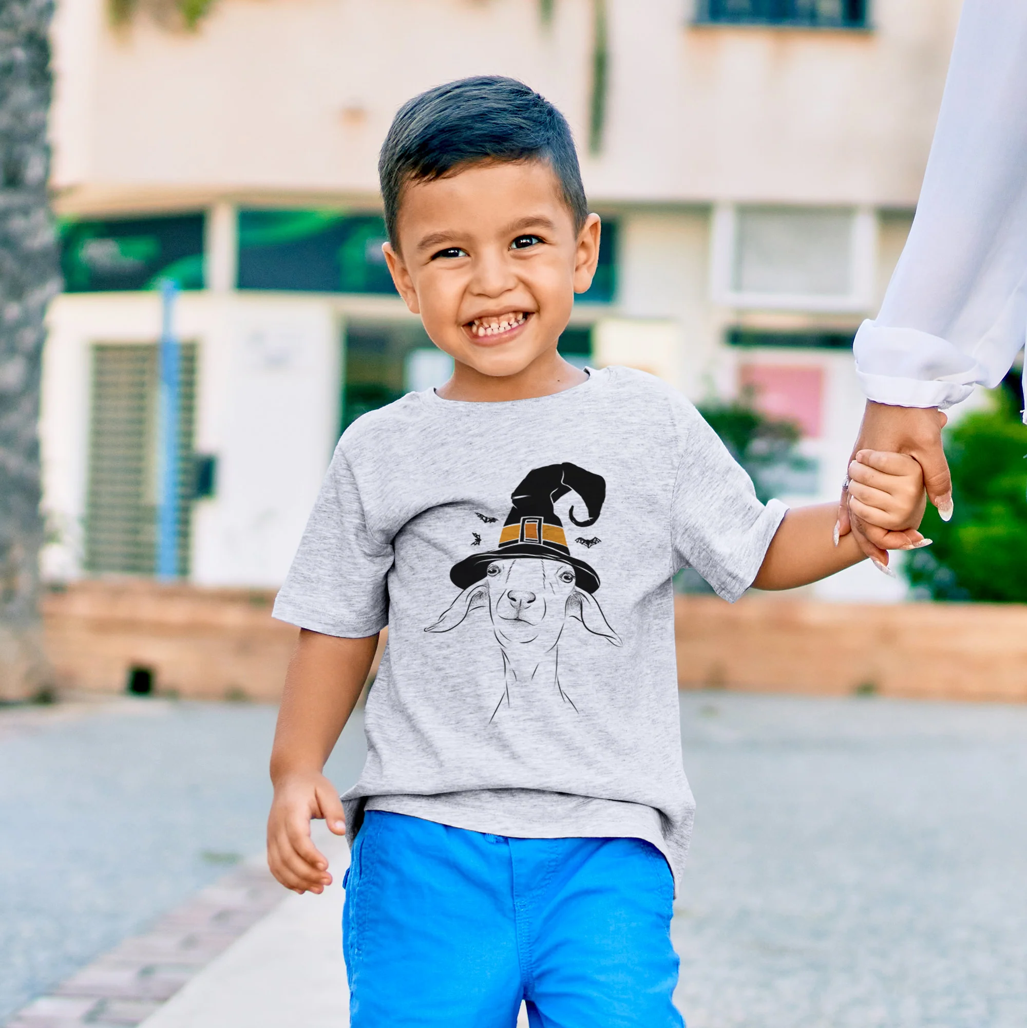 Halloween Kara Dune the Spanish Boer Goat - Kids/Youth/Toddler Shirt - Image 3