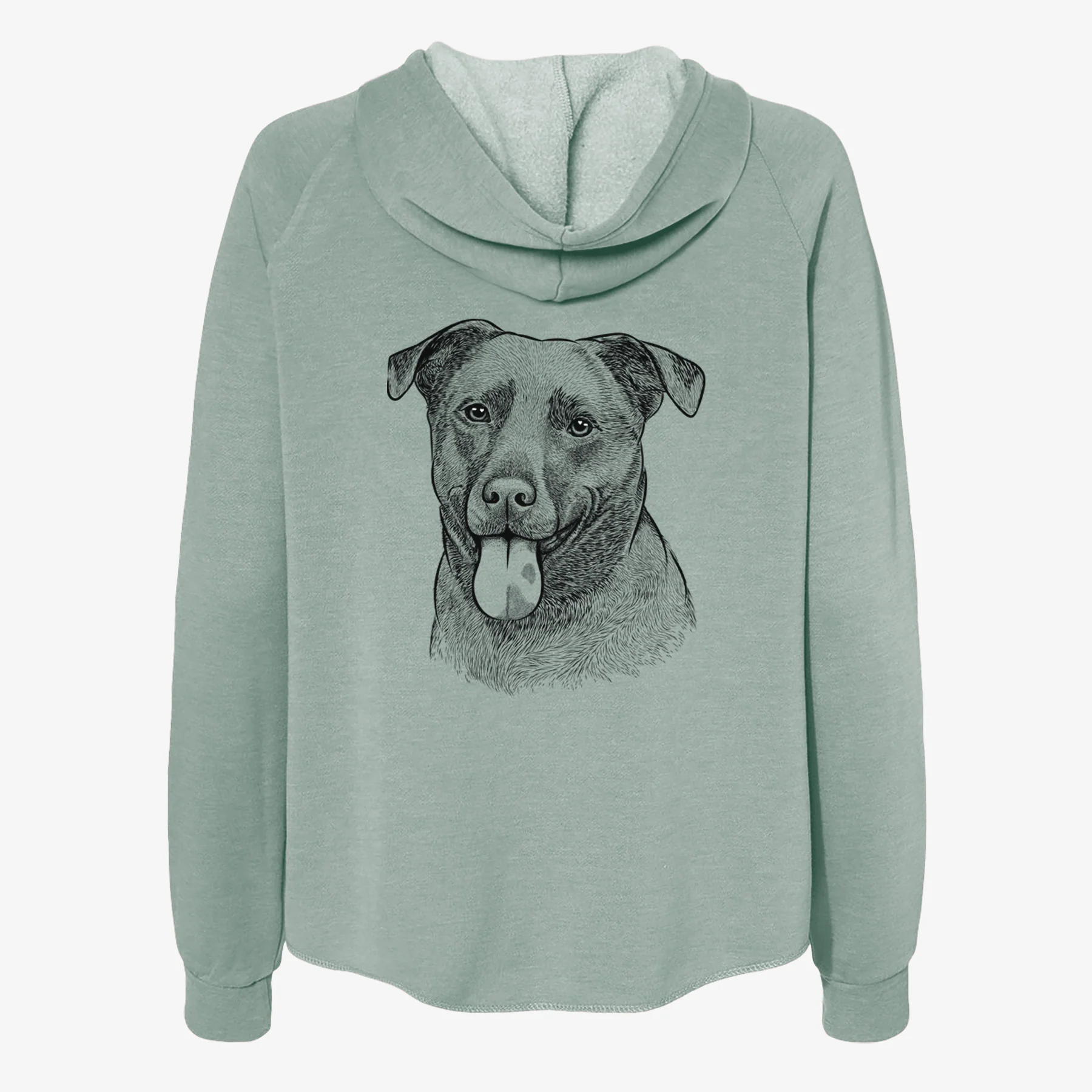Harbor the Mixed Breed - Women's Cali Wave Zip-Up Sweatshirt - Image 4