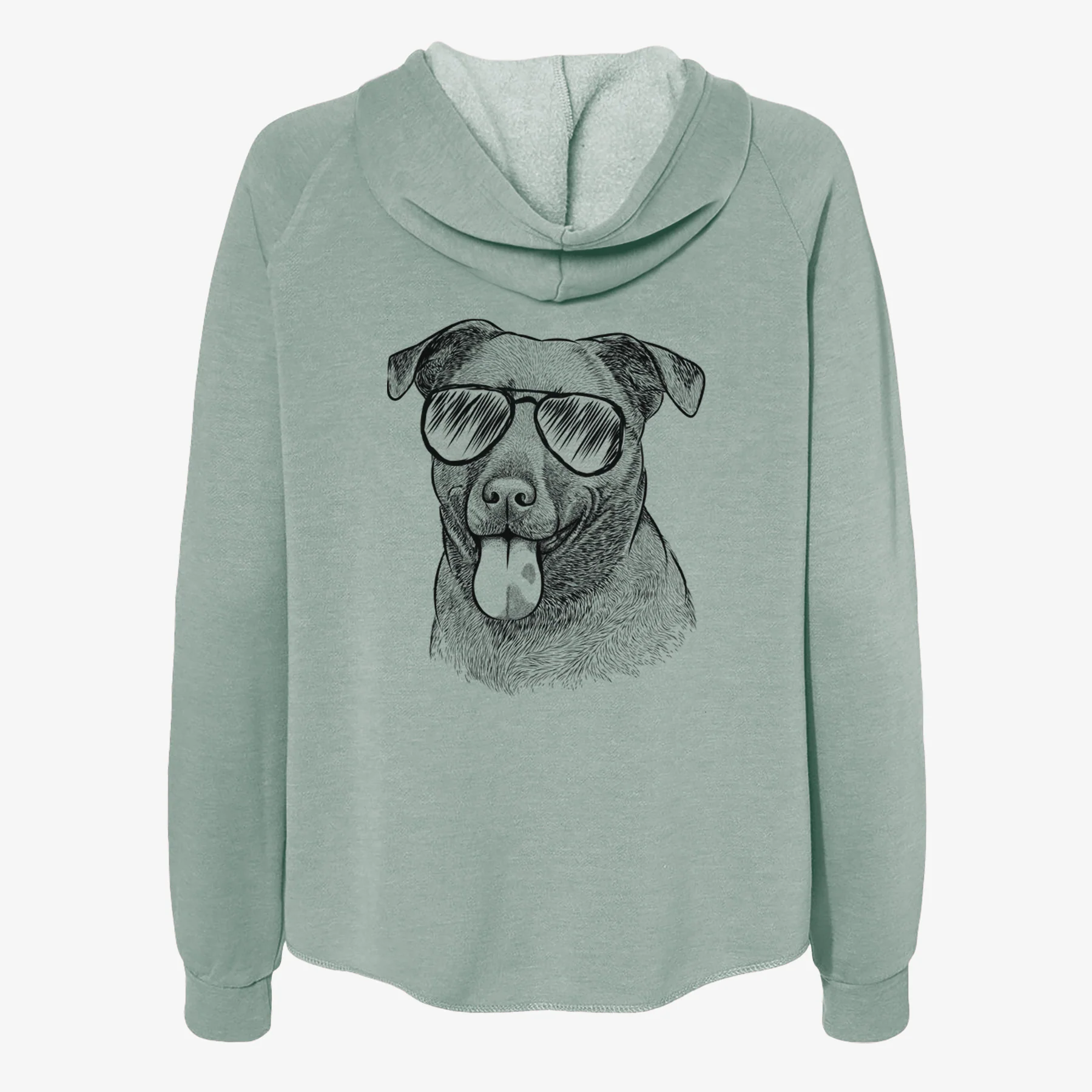 Harbor the Mixed Breed - Women's Cali Wave Zip-Up Sweatshirt - Image 7