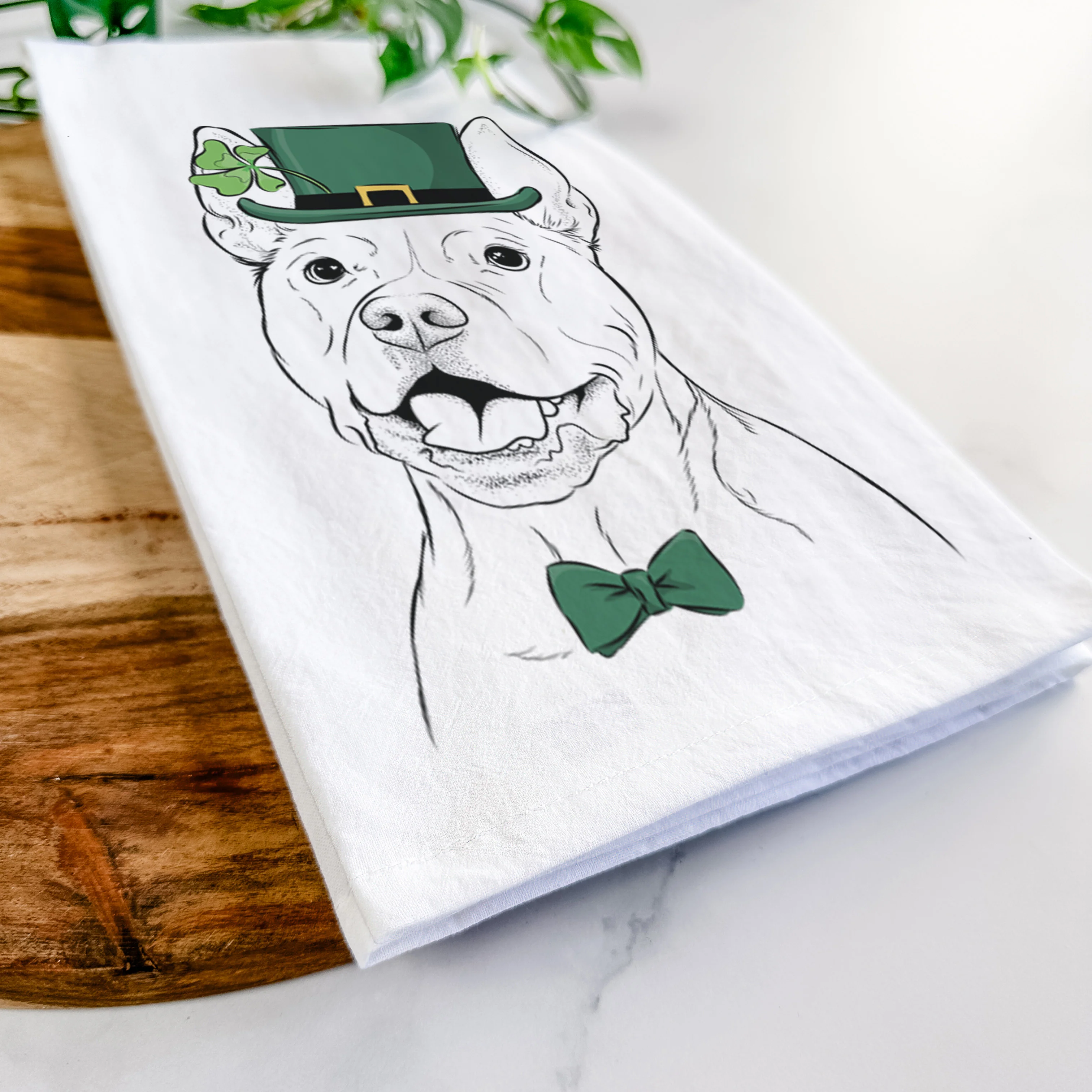 Harley the Pitbull Tea Towel - Image 13