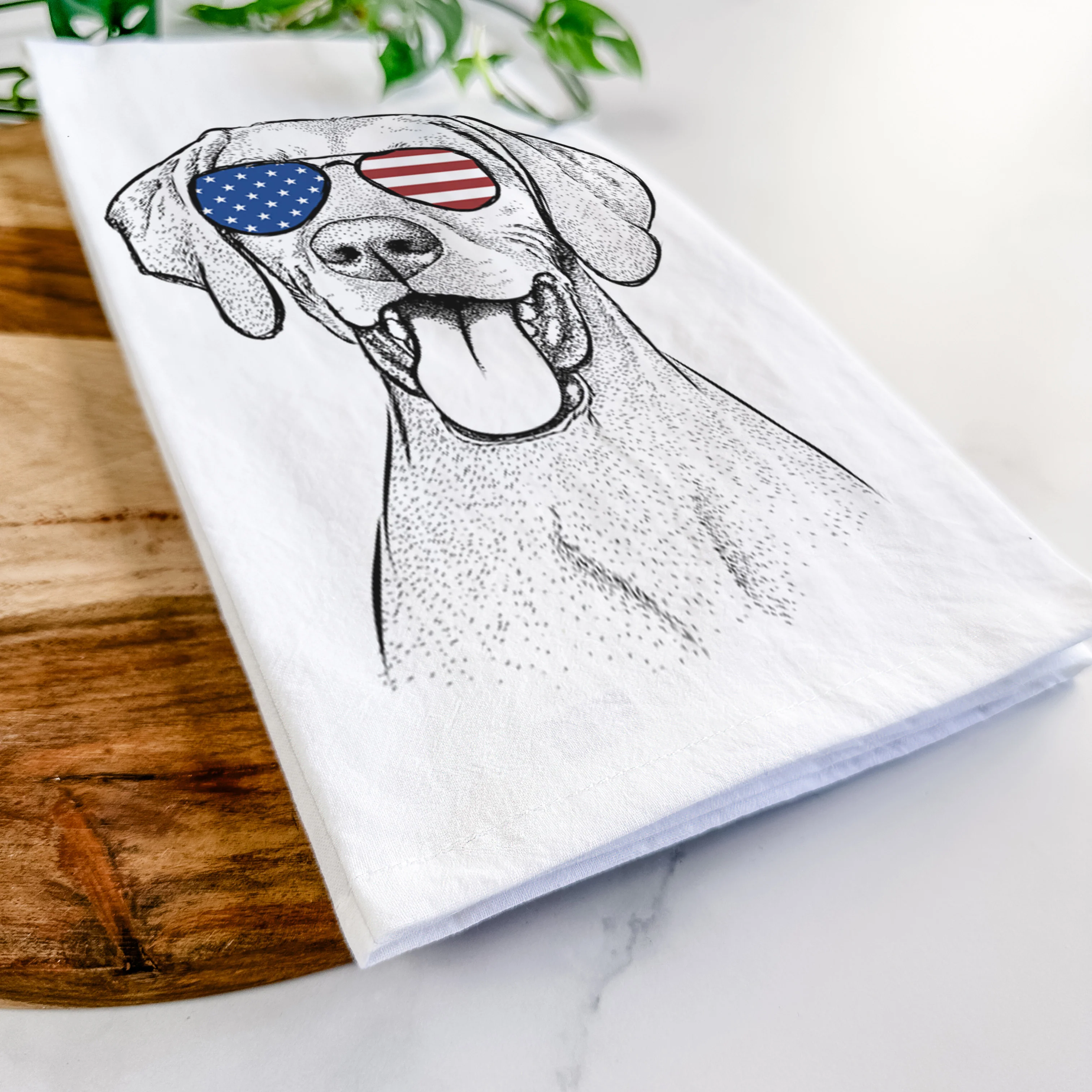 Harper the Vizsla Tea Towel - Image 12