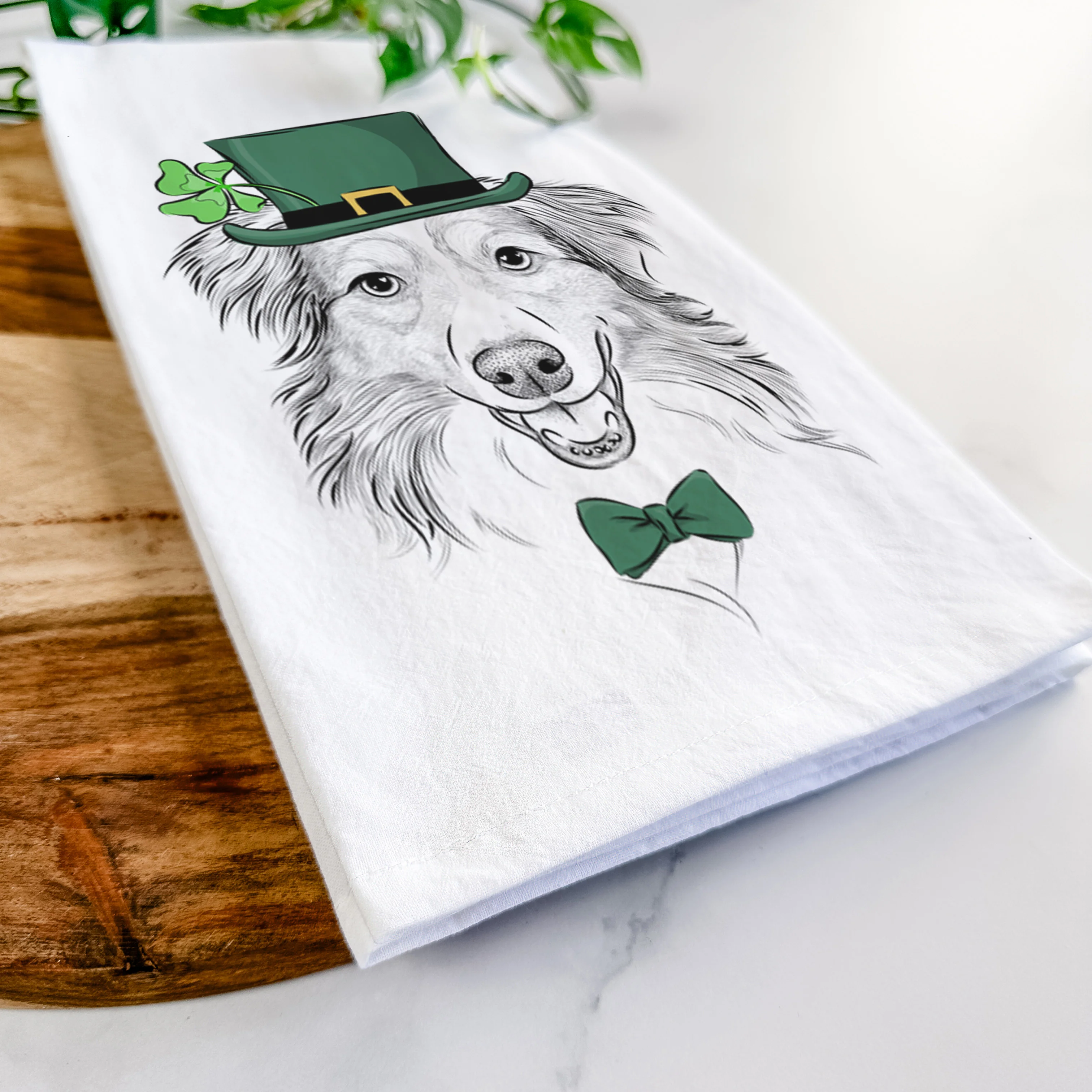 Hattie the Australian Shepherd Tea Towel - Image 13