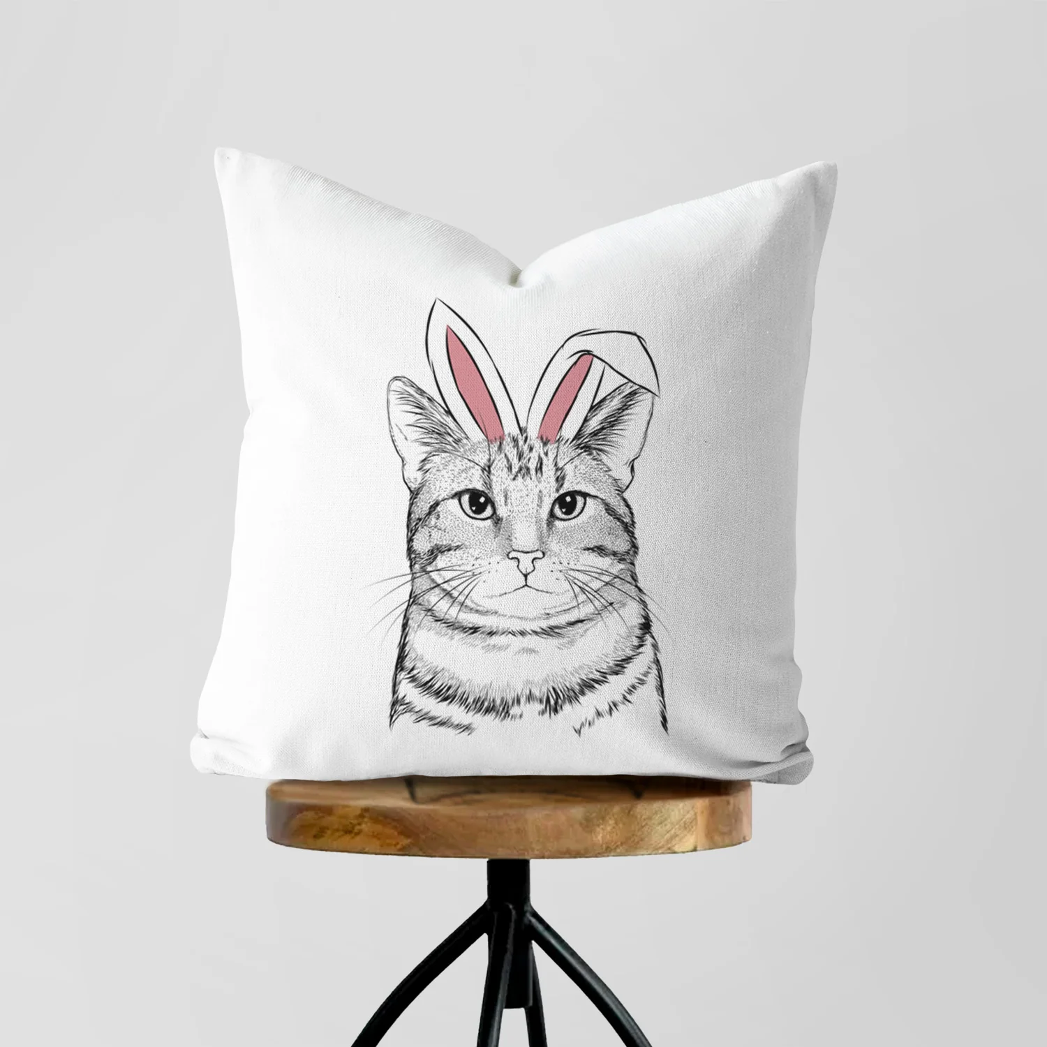 Henry the Bengal - Throw Pillow Cover - Image 5