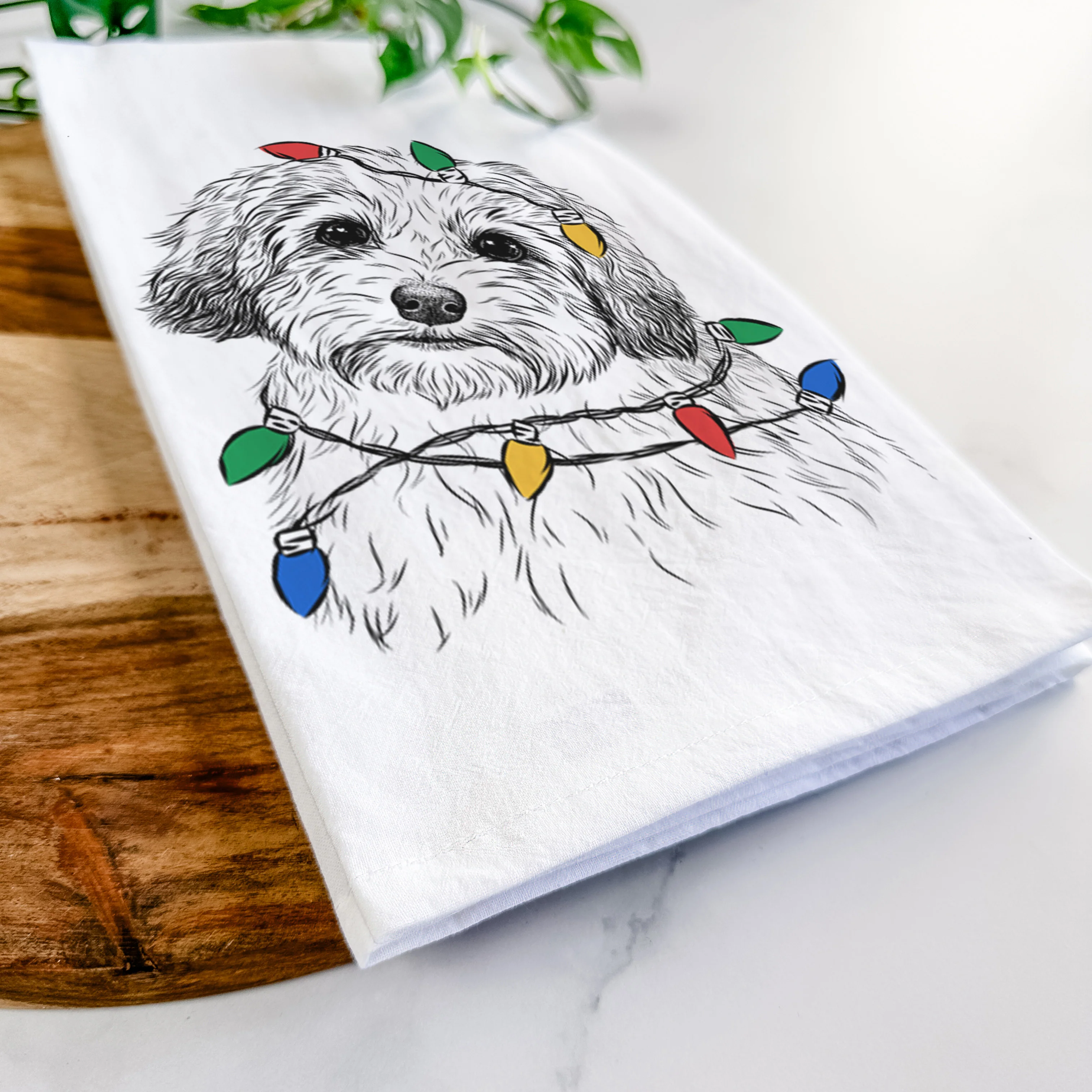 Henry the Havanese Tea Towel - Image 10