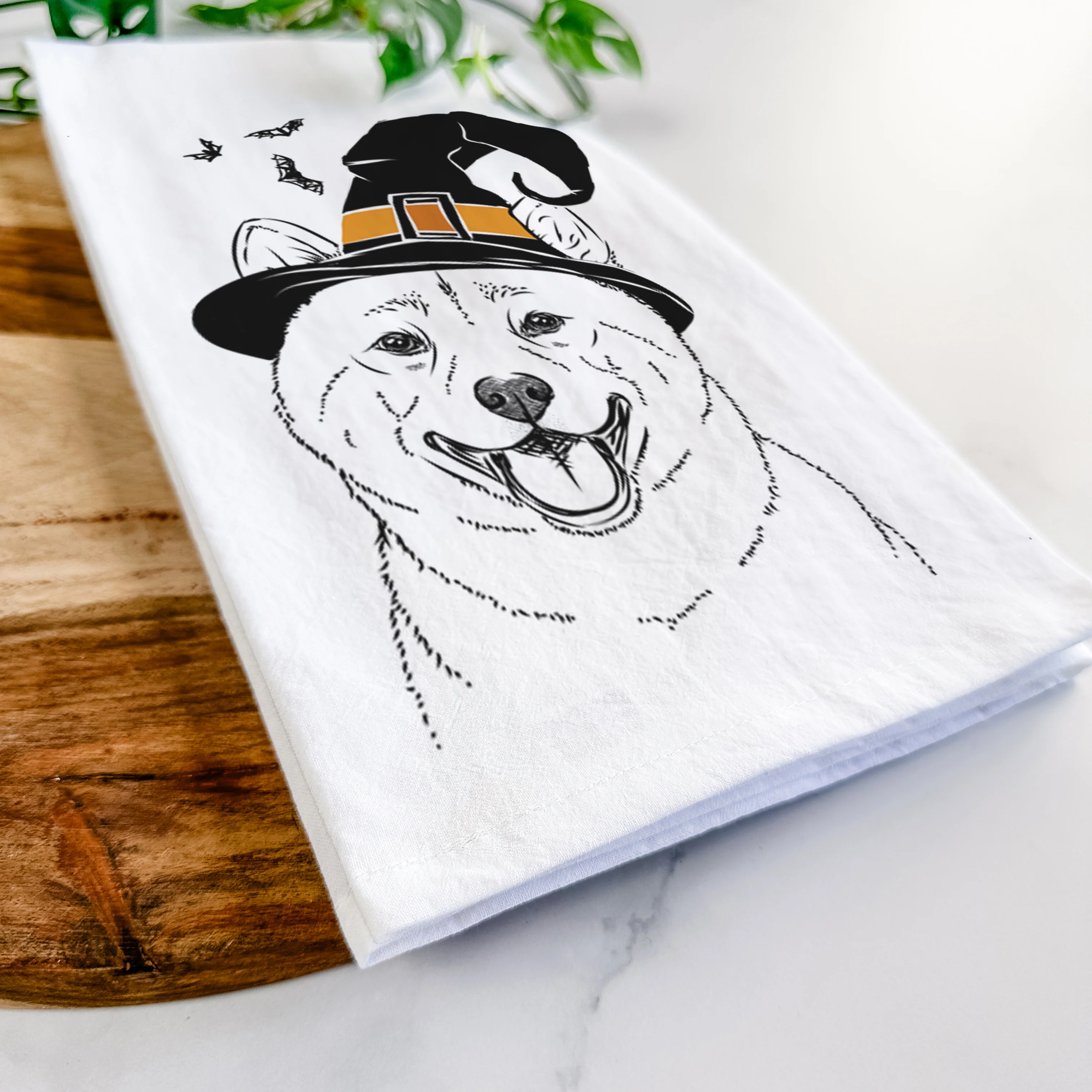 Hiro the Shiba Inu Tea Towel - Image 8