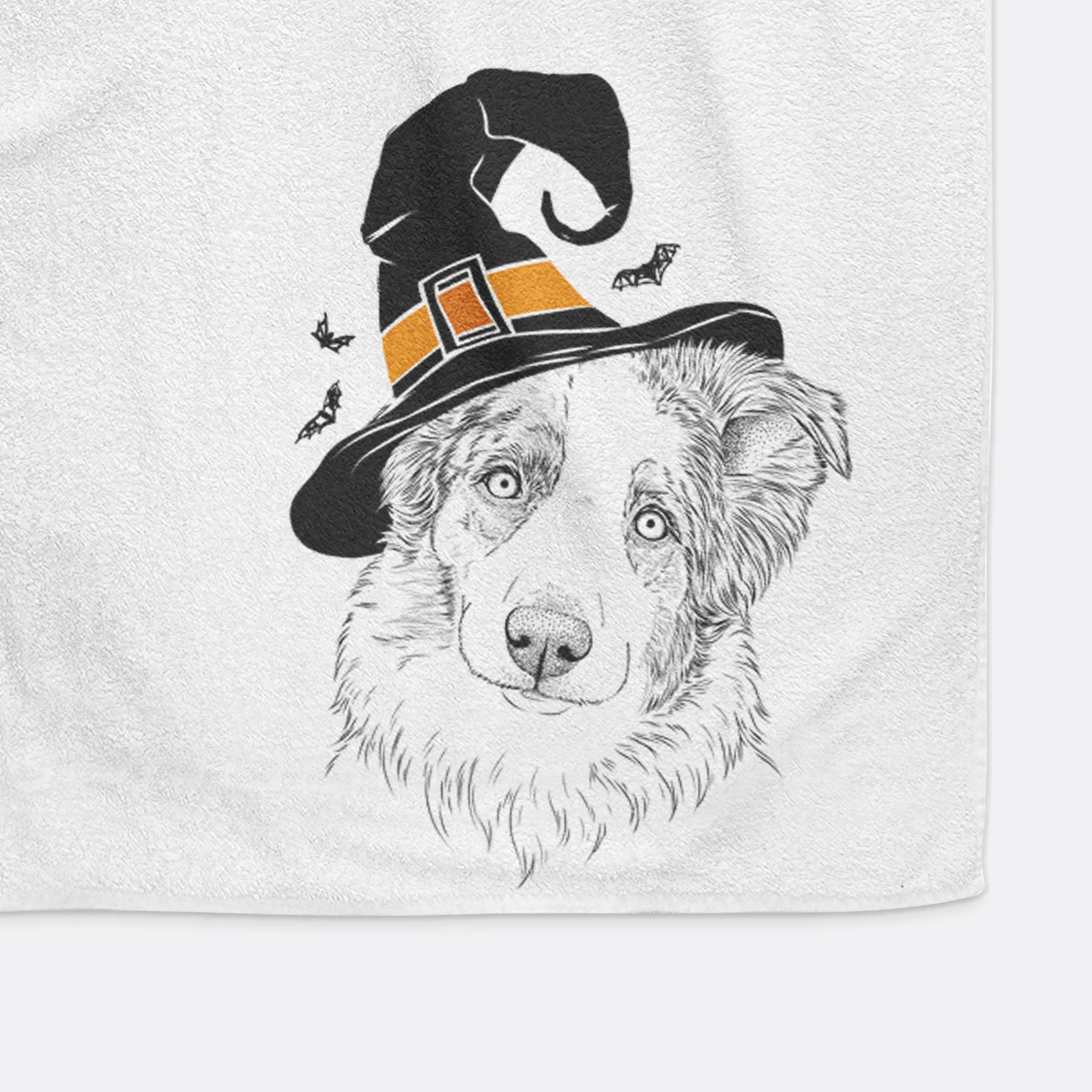 HoneyBee the Miniature Australian Shepherd Decorative Hand Towel - Image 9