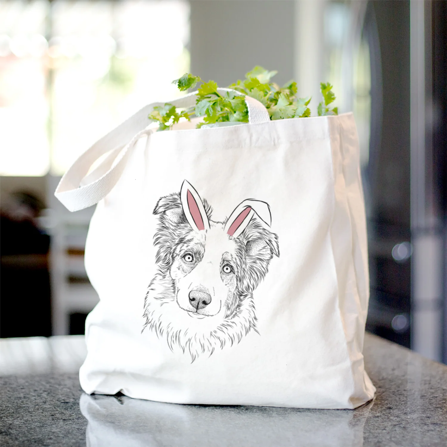 HoneyBee the Miniature Australian Shepherd - Tote Bag - Image 6