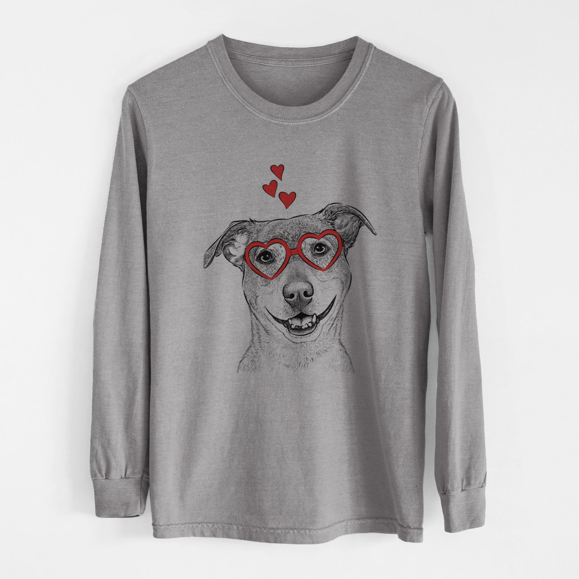 Valentine Reese the Mountain Cur - Heavyweight 100% Cotton Long Sleeve - Image 7