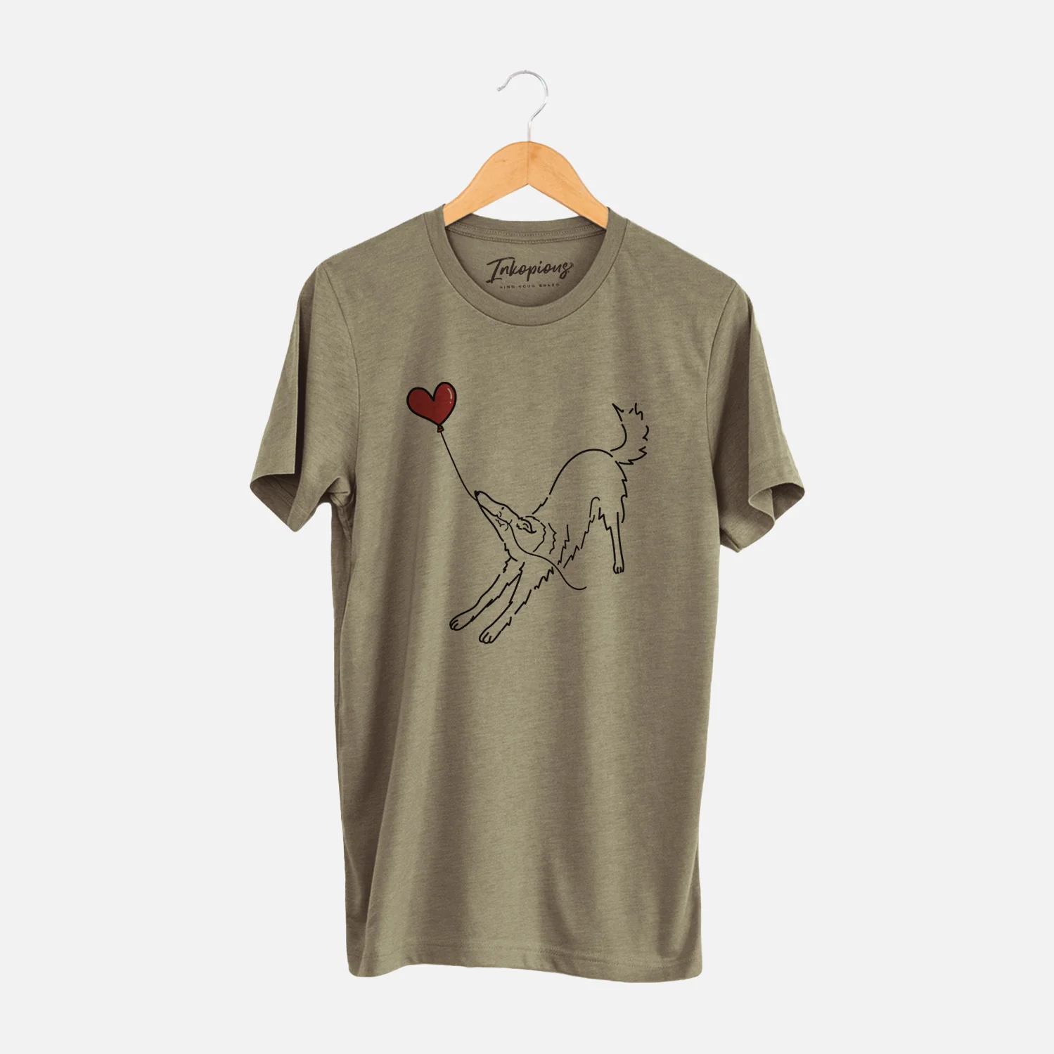 Borzoi Heart String - Unisex Crewneck - Image 6