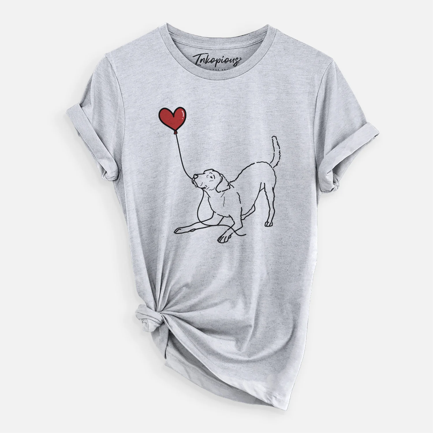 Chesapeake Bay Retriever Heart String - Unisex Crewneck - Image 2