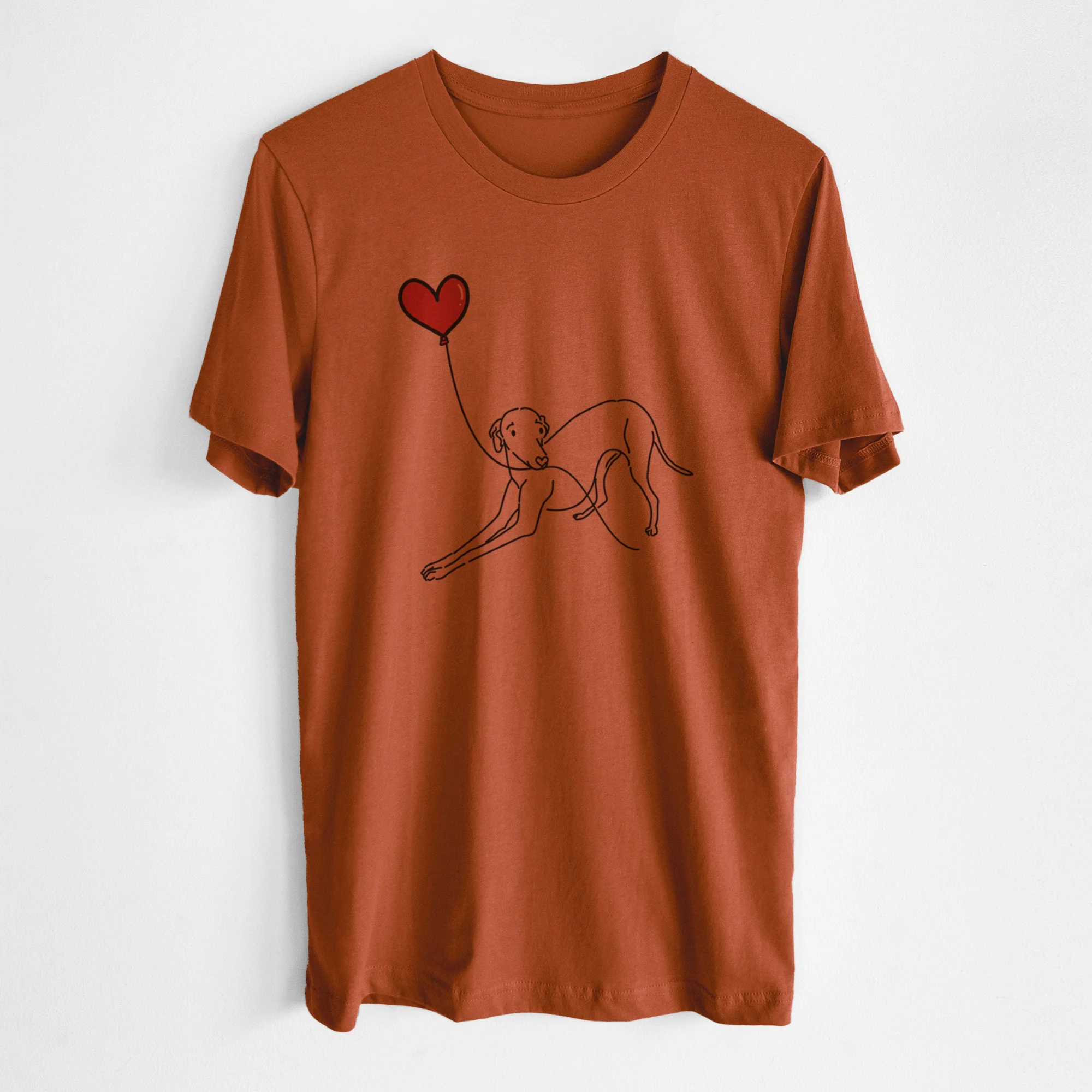 Italian Greyhound Heart String- Unisex Crewneck - Image 8