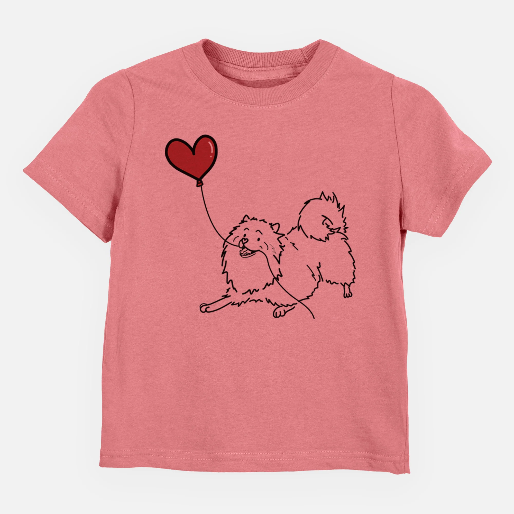 Keeshond Heart String - Kids/Youth/Toddler Shirt - Image 4