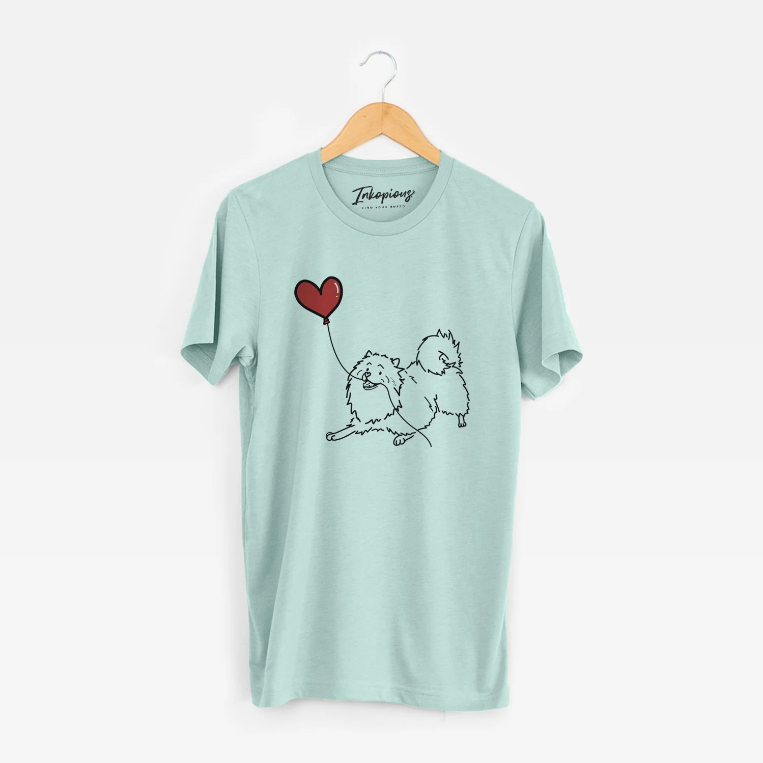 Keeshond Heart String - Unisex Crewneck - Image 5