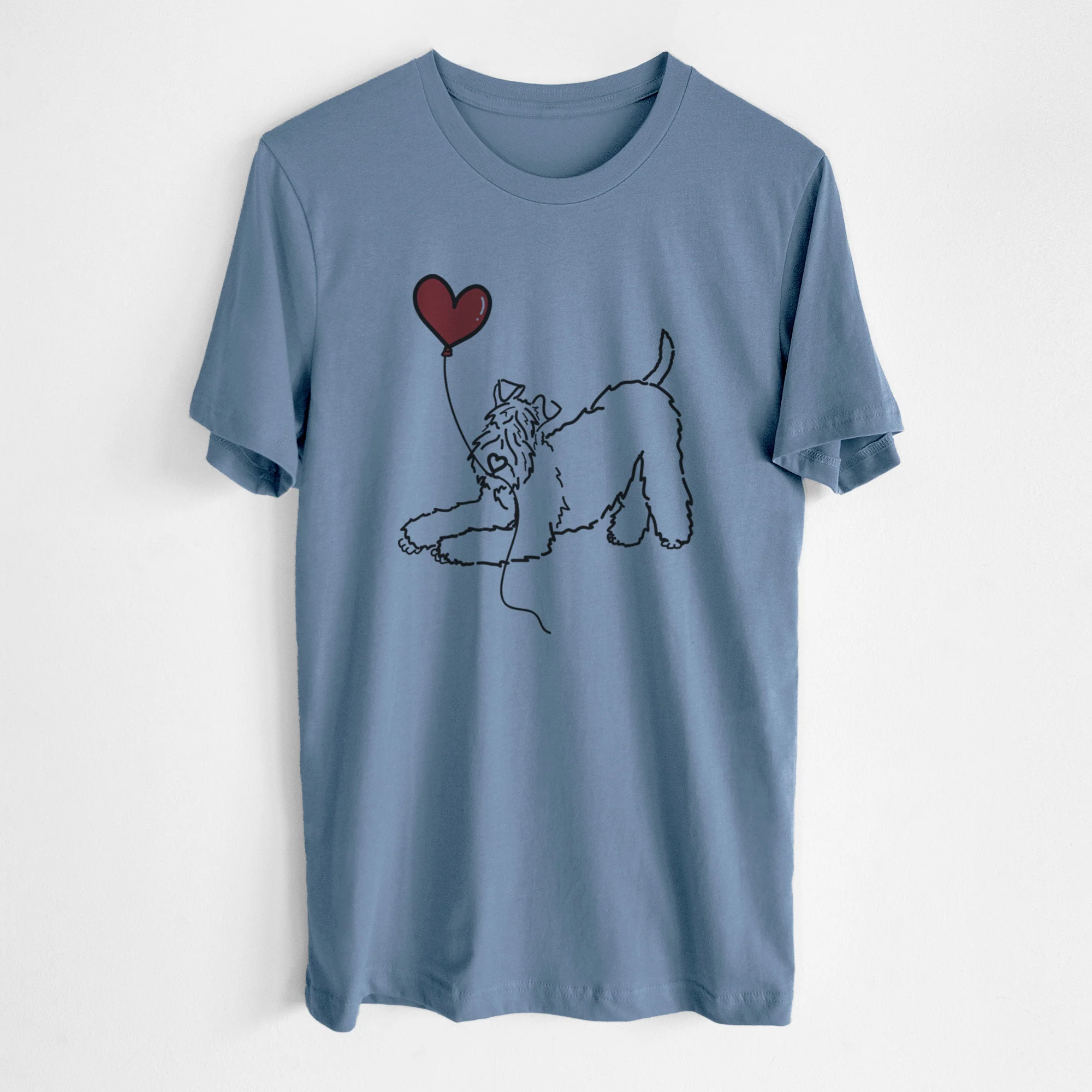 Kerry Blue Heart String- Unisex Crewneck - Image 10