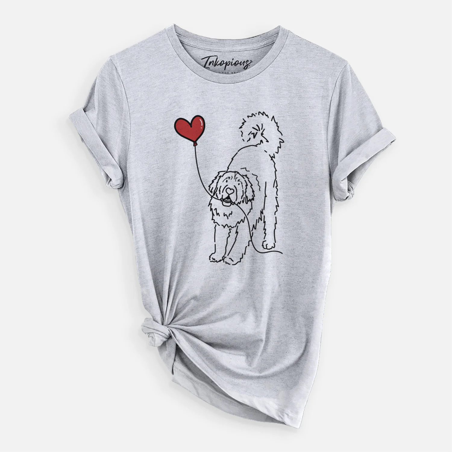 Leonberger Heart String- Unisex Crewneck - Image 3