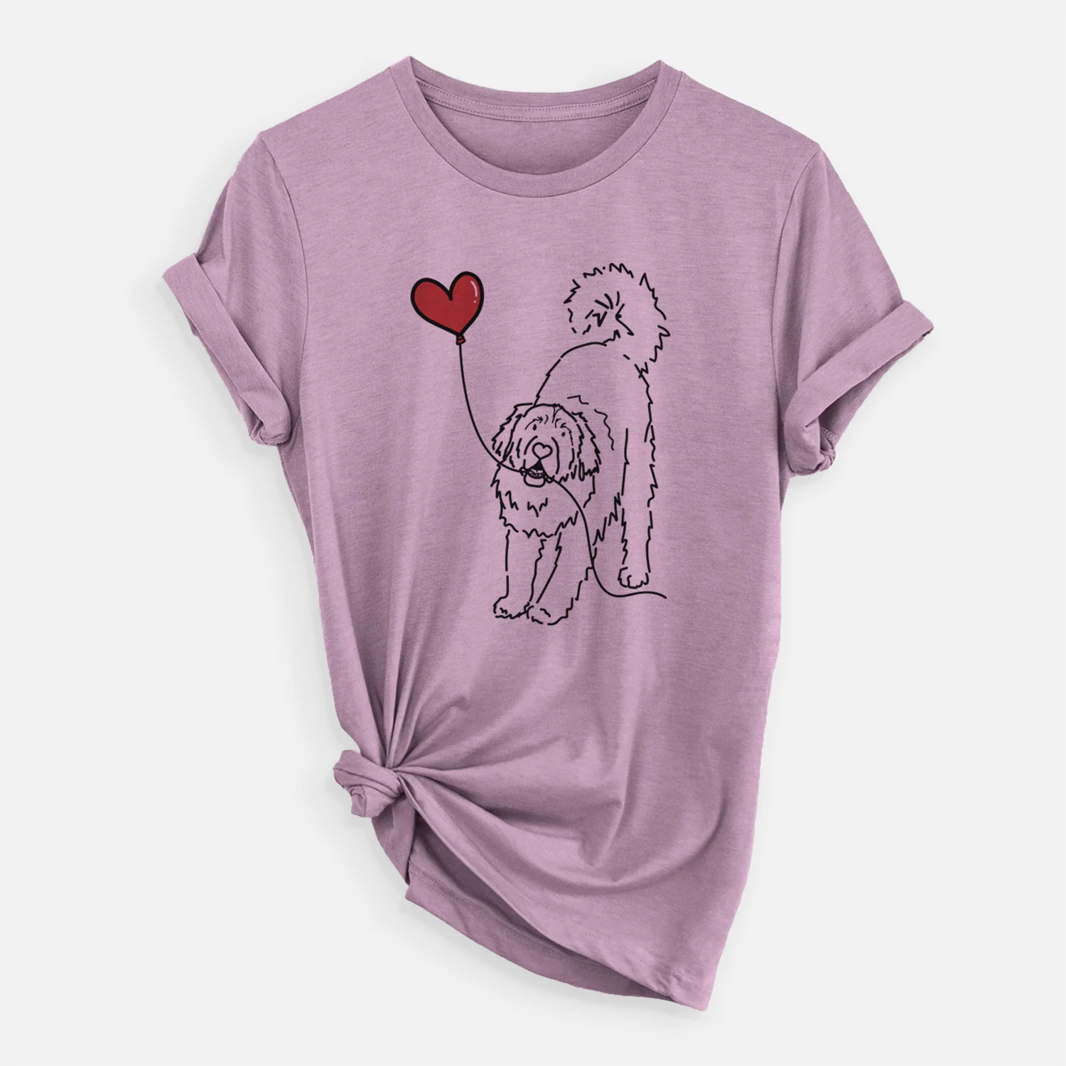 Leonberger Heart String- Unisex Crewneck - Image 5