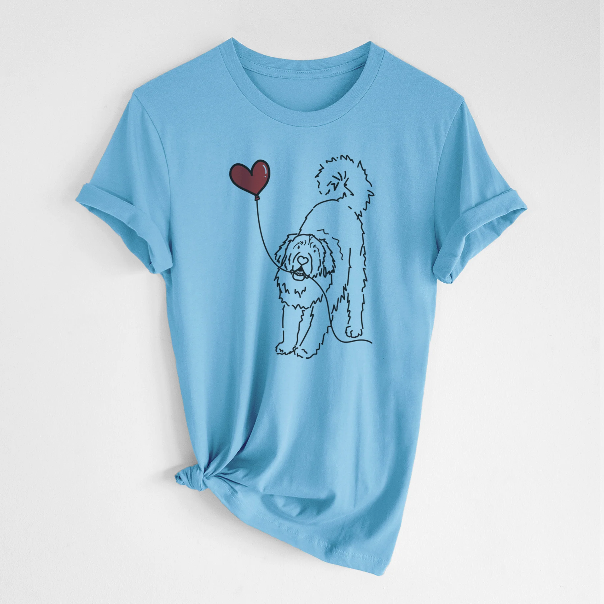 Leonberger Heart String- Unisex Crewneck - Image 7
