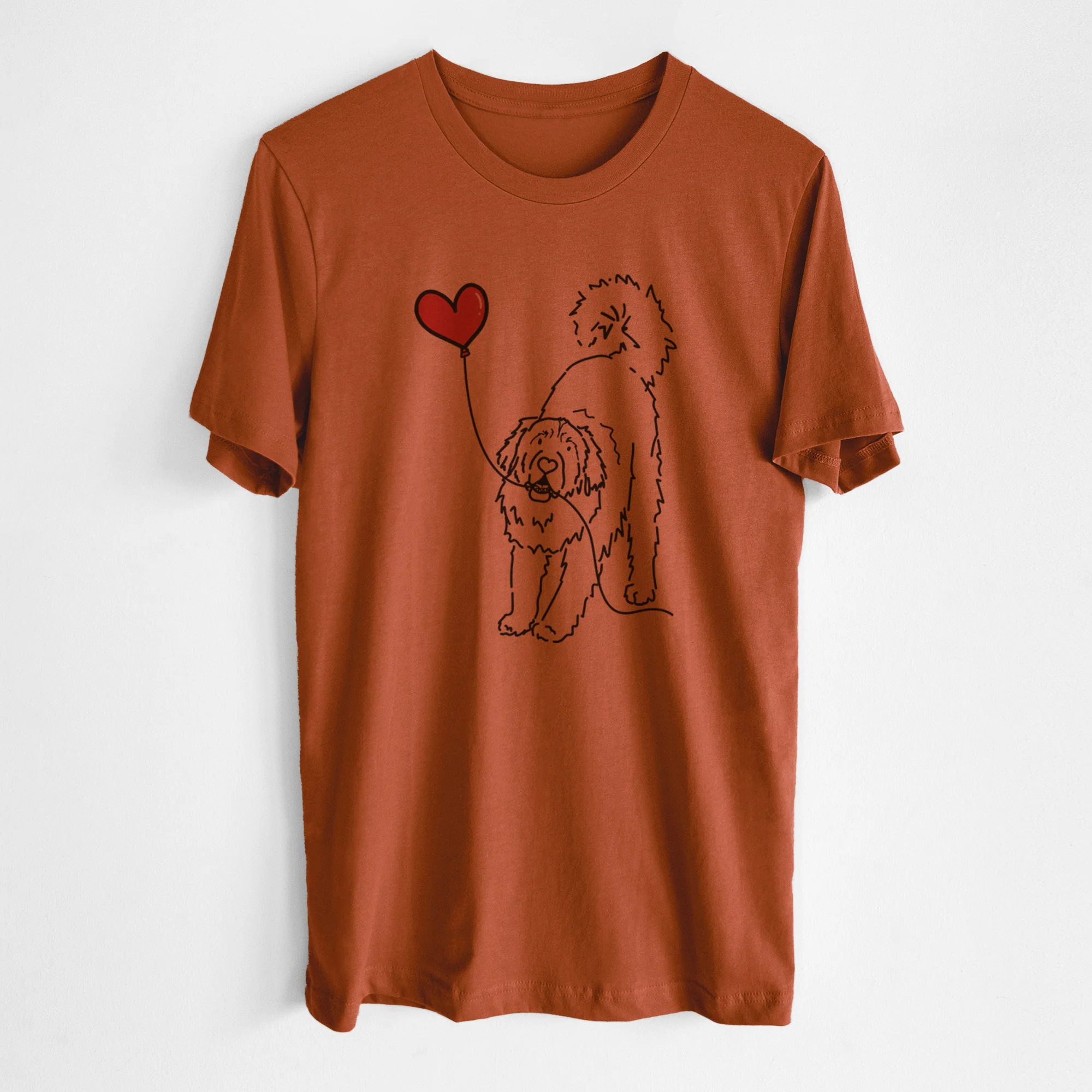 Leonberger Heart String- Unisex Crewneck - Image 8
