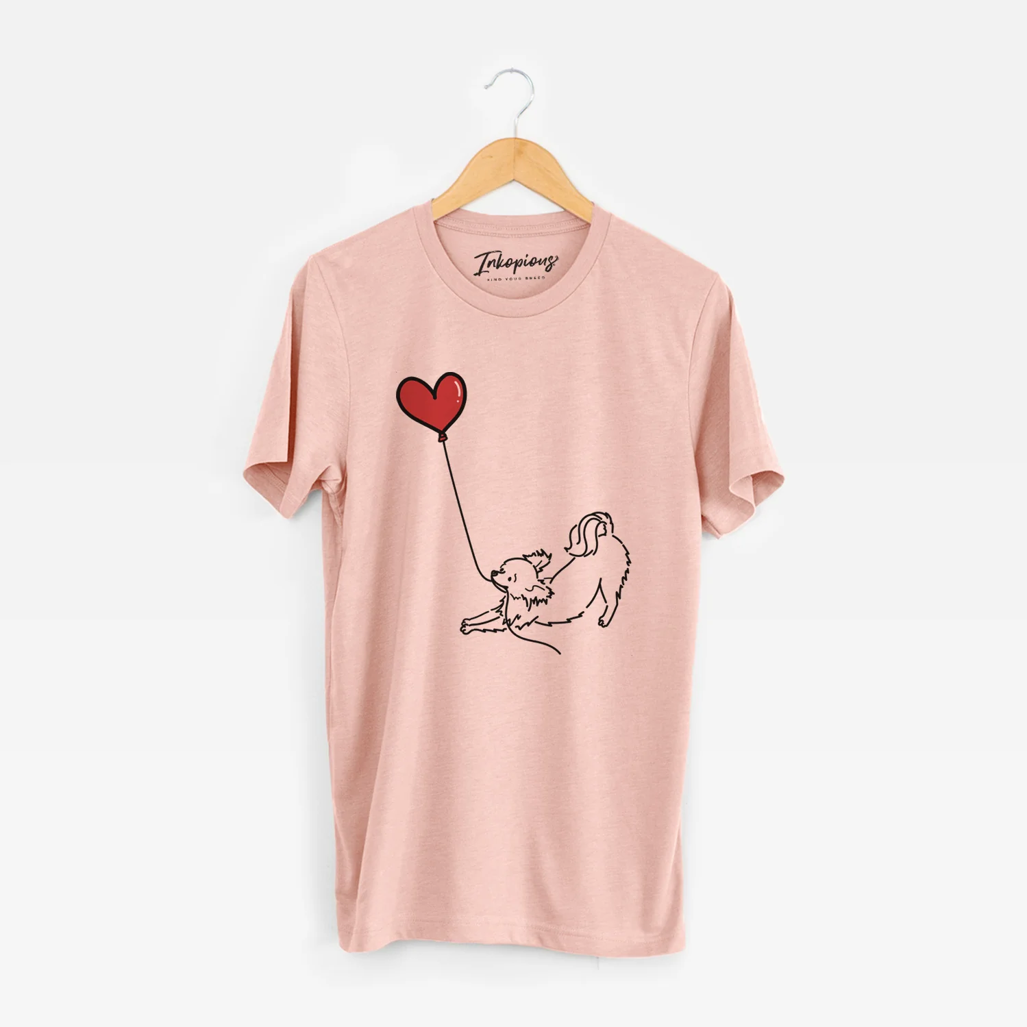 Long Haired Chihuahua Heart String - Unisex Crewneck - Image 3