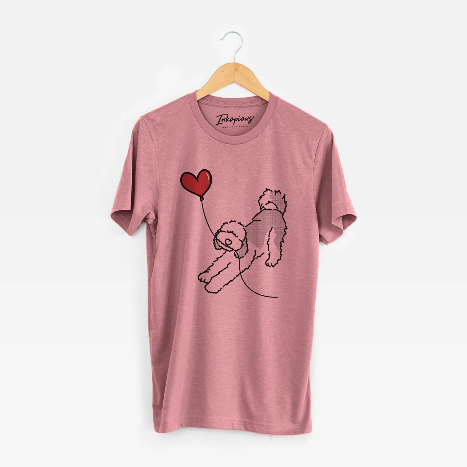Sheepadoodle Heart String - Unisex Crewneck - Image 9