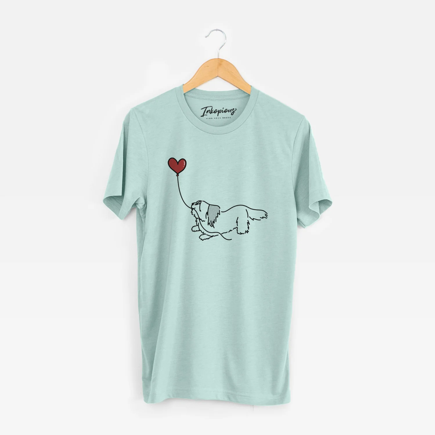 Skye Terrier Heart String - Unisex Crewneck - Image 5