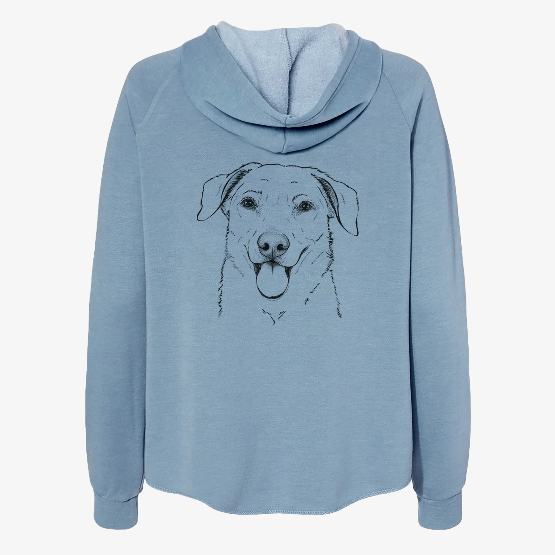 Hudson the Shepherd - Women's Cali Wave Zip-Up Sweatshirt - Image 6