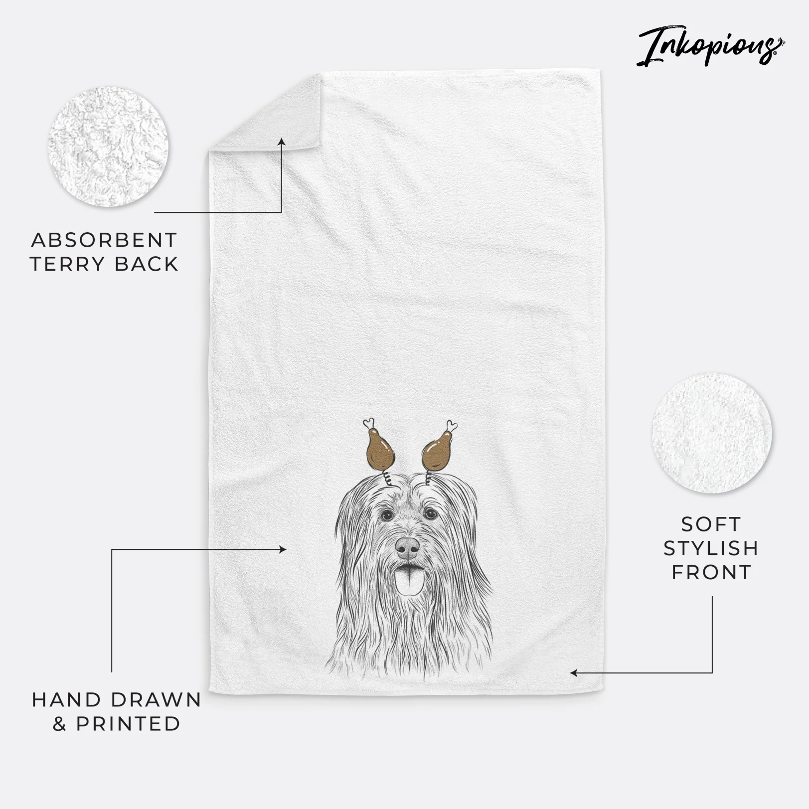 Indy the Korean Sapsali Decorative Hand Towel - Image 22