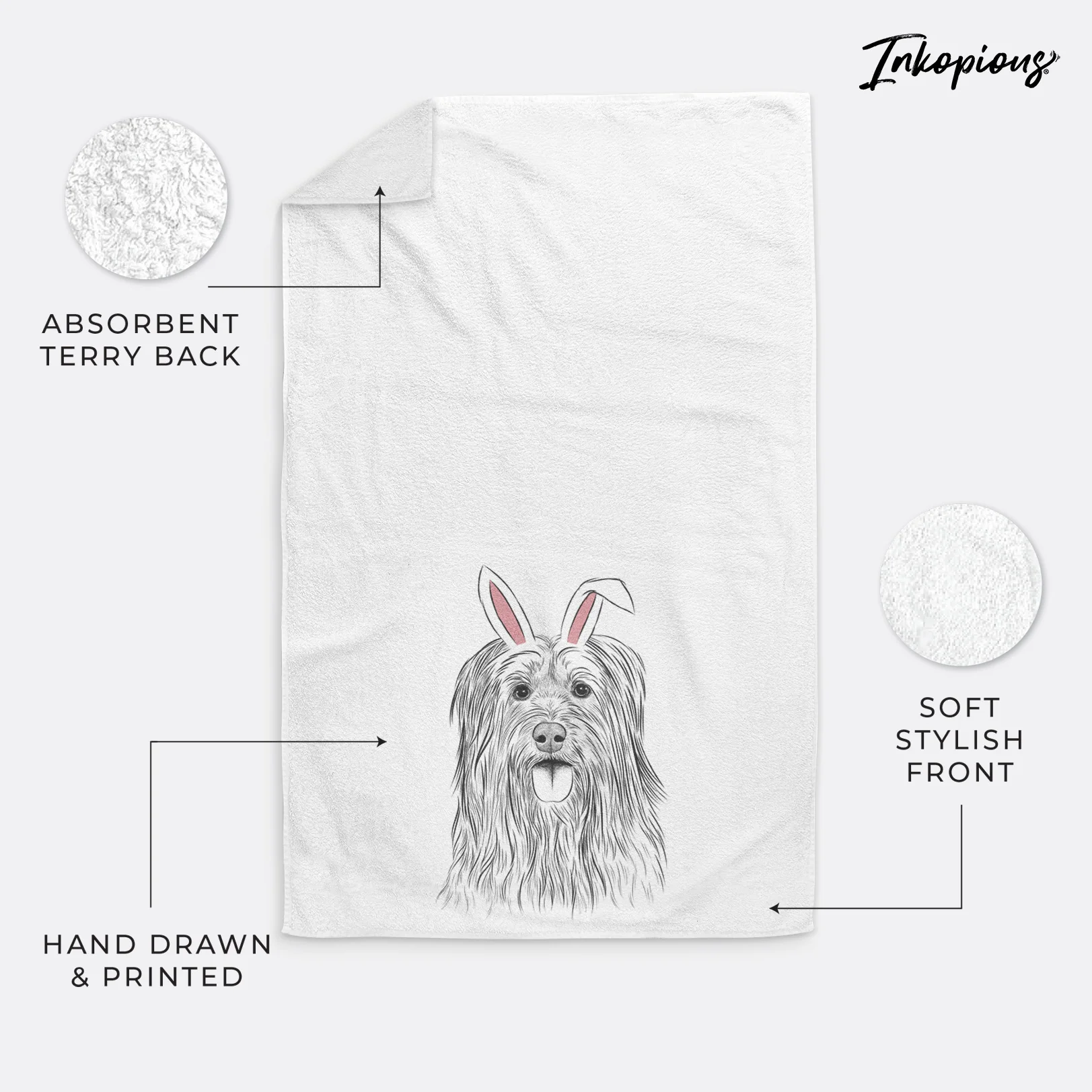 Indy the Korean Sapsali Decorative Hand Towel - Image 25