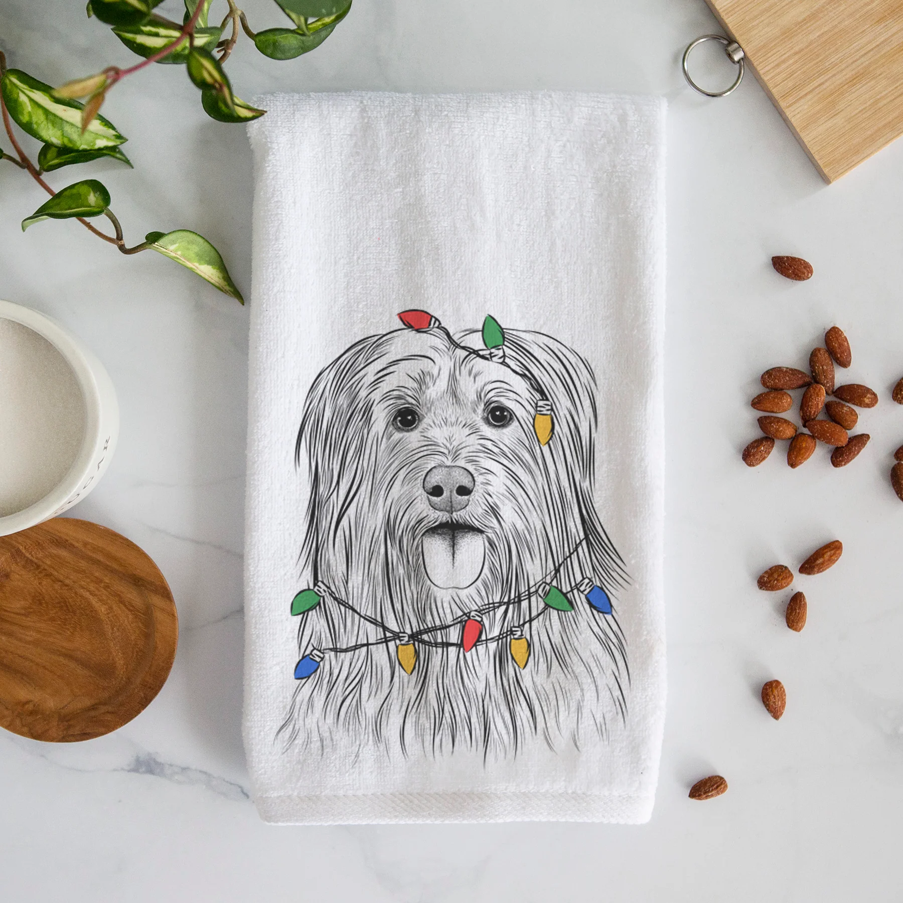 Indy the Korean Sapsali Decorative Hand Towel - Image 5
