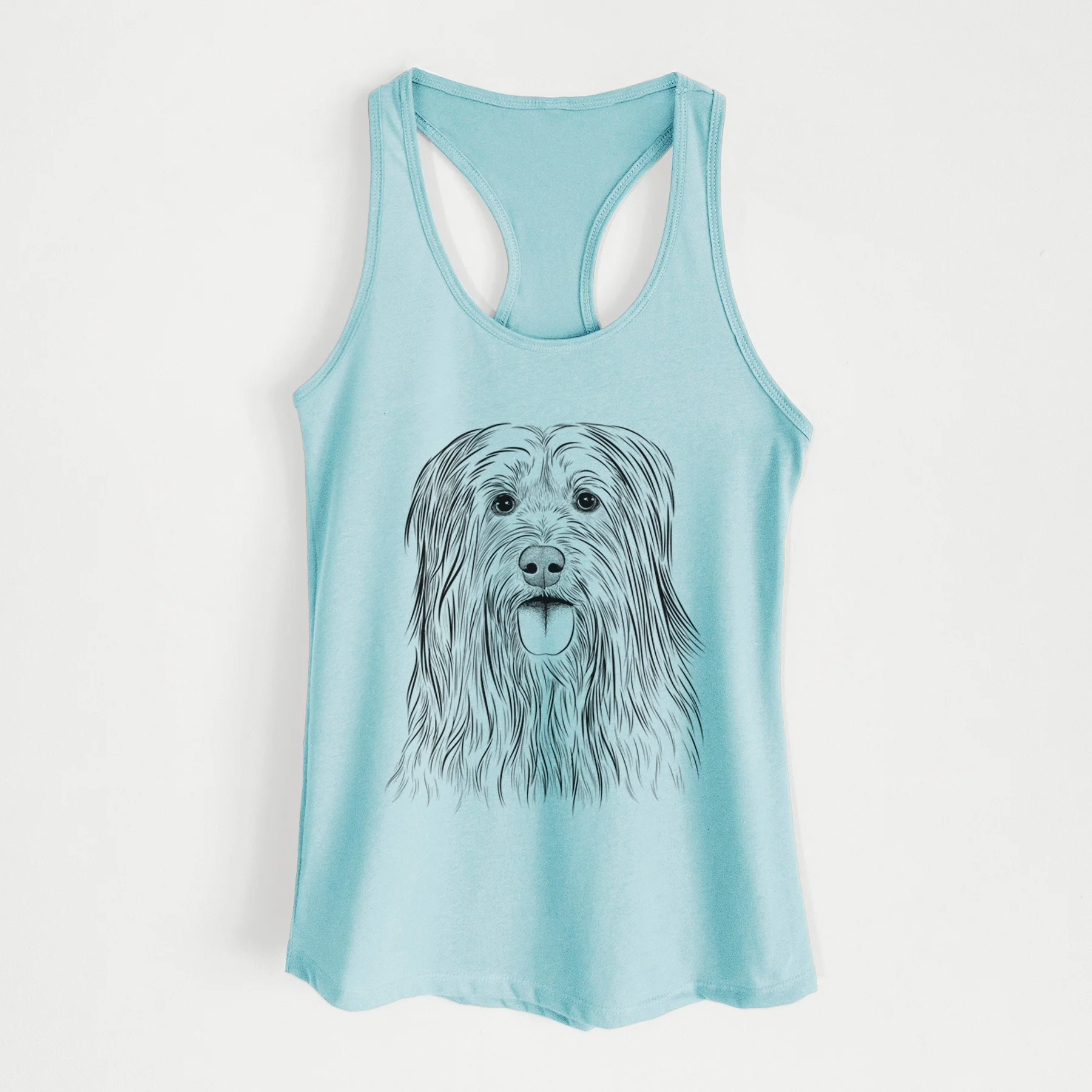 Indy the Korean Sapsali - Women's Racerback Tanktop - Image 2